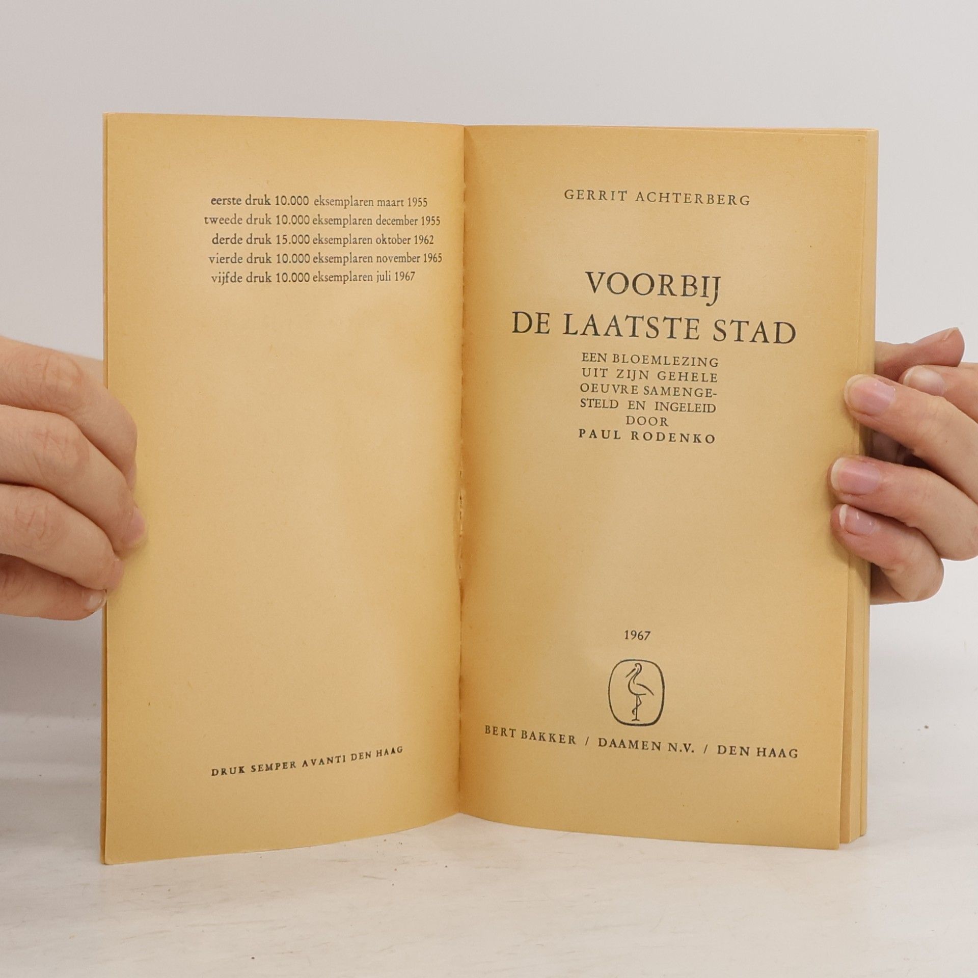Gerrit Achterberg Ver voorbij de laatste stad