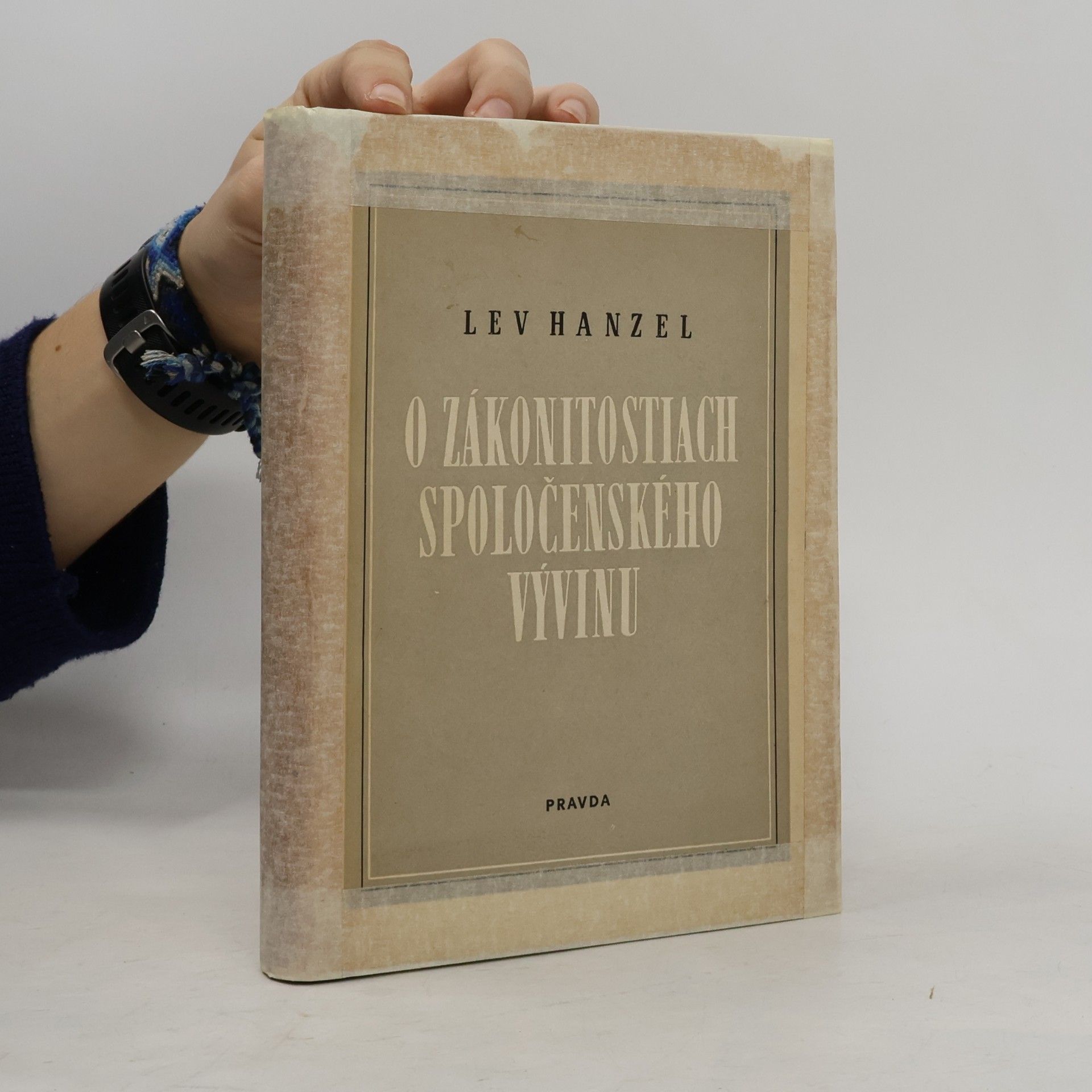 Leo Hanzel O zákonitostiach spoločenského vývinu