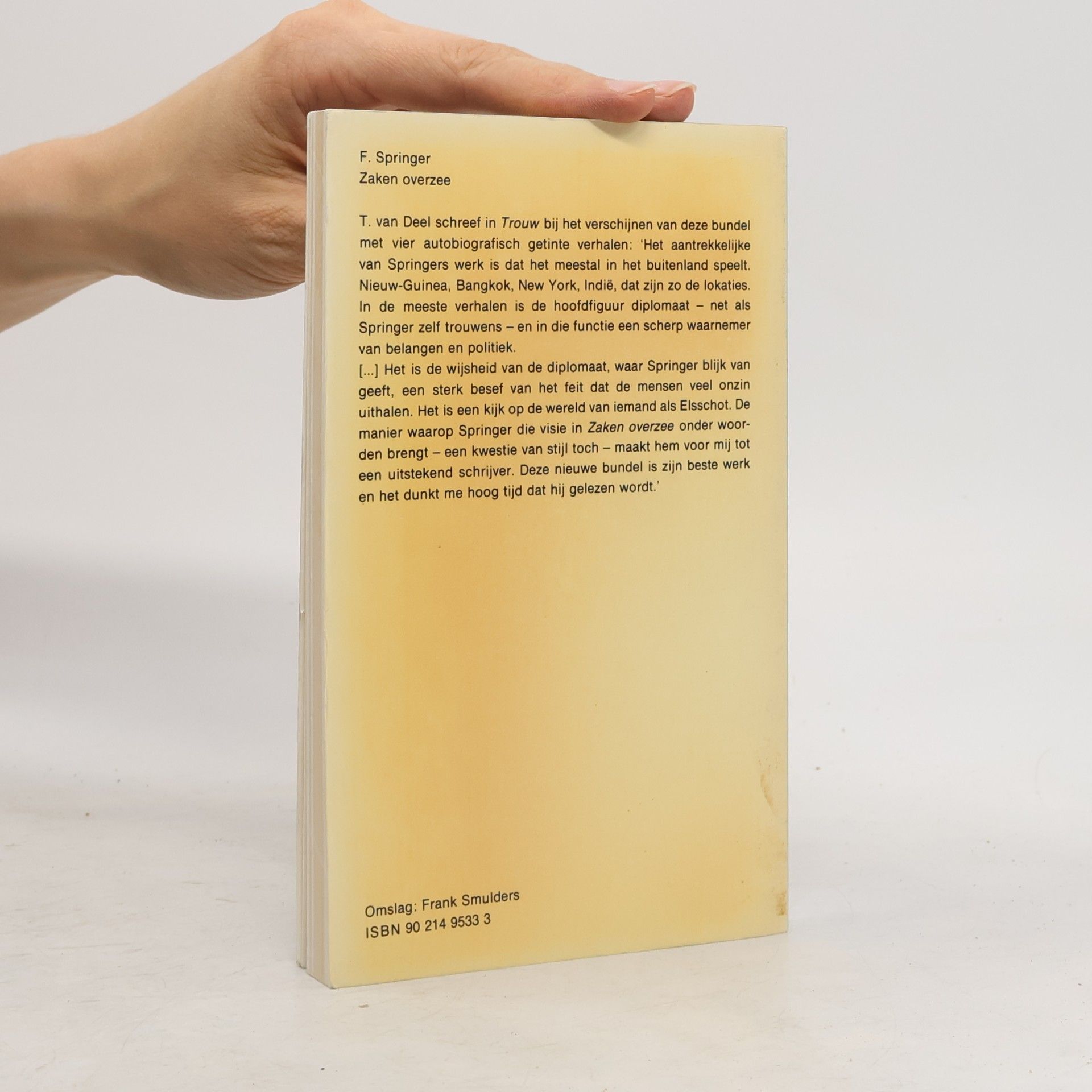 F. Springer Zaken overzee