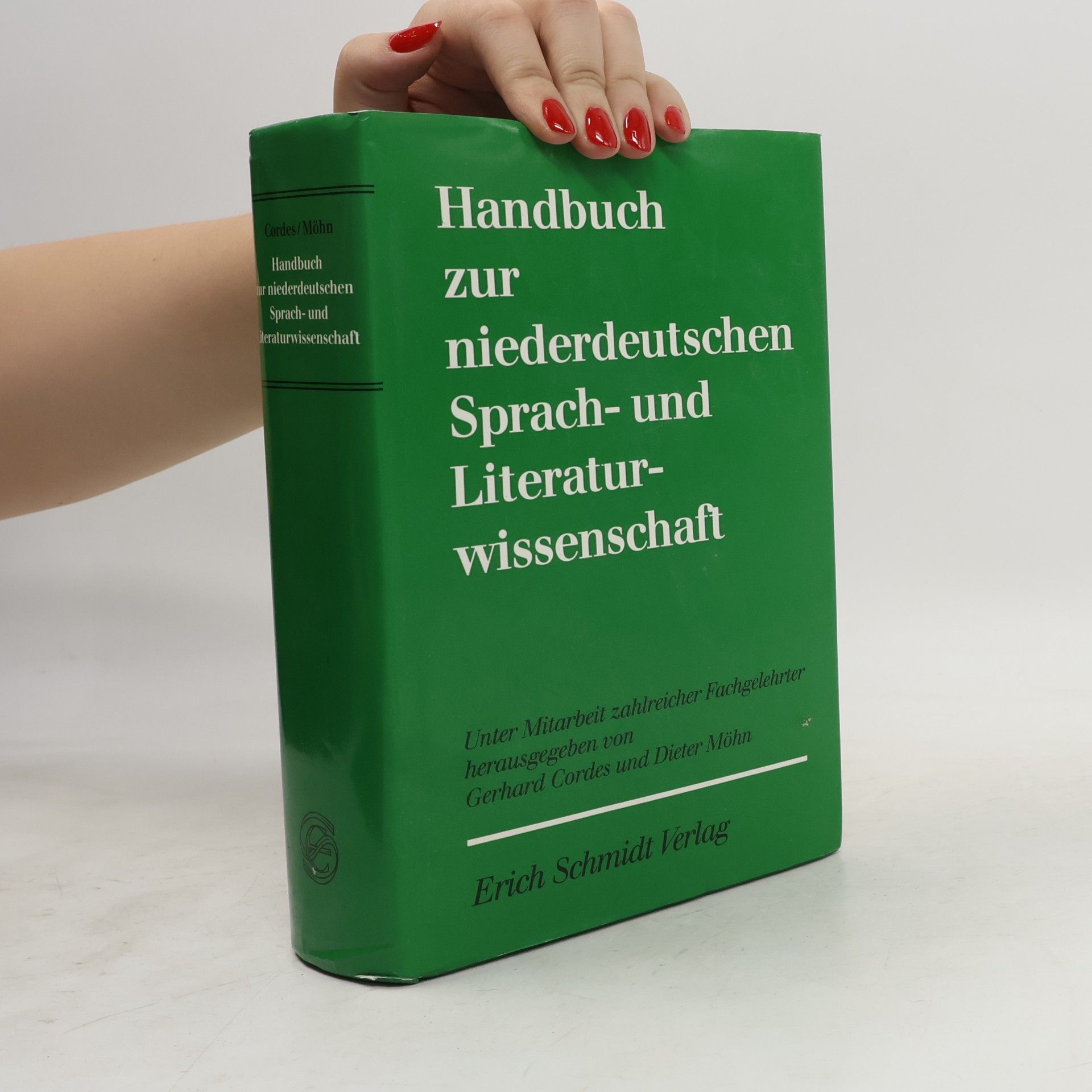 Gerhard Cordes Handbuch zur niederdeutschen Sprach- und Literaturwissenschaft
