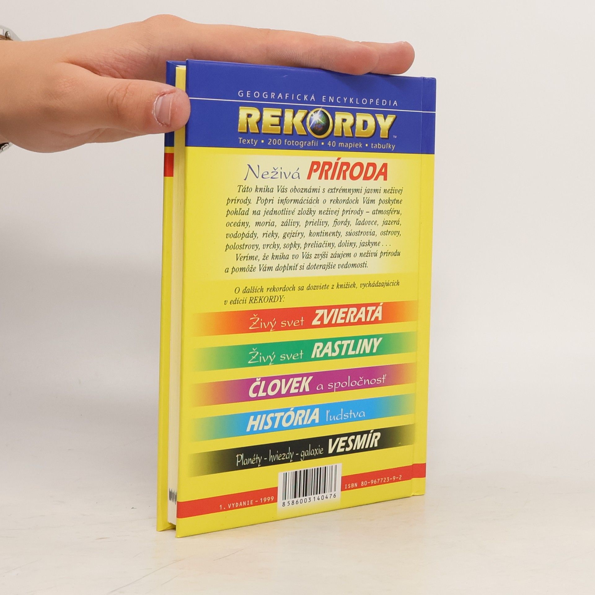 Róbert Čeman Rekordy. Neživá príroda