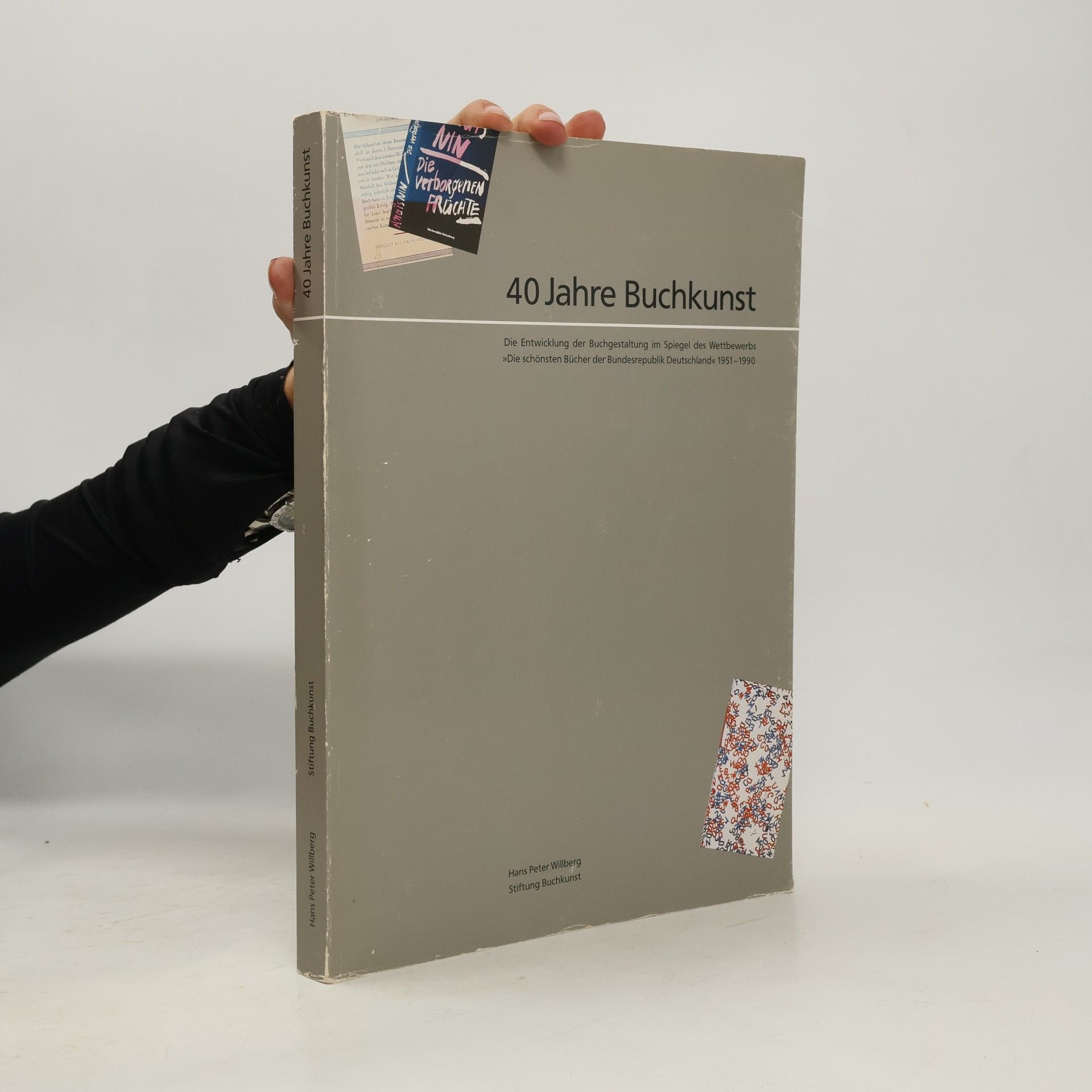 Hans Peter Willberg 40 Jahre Buchkunst