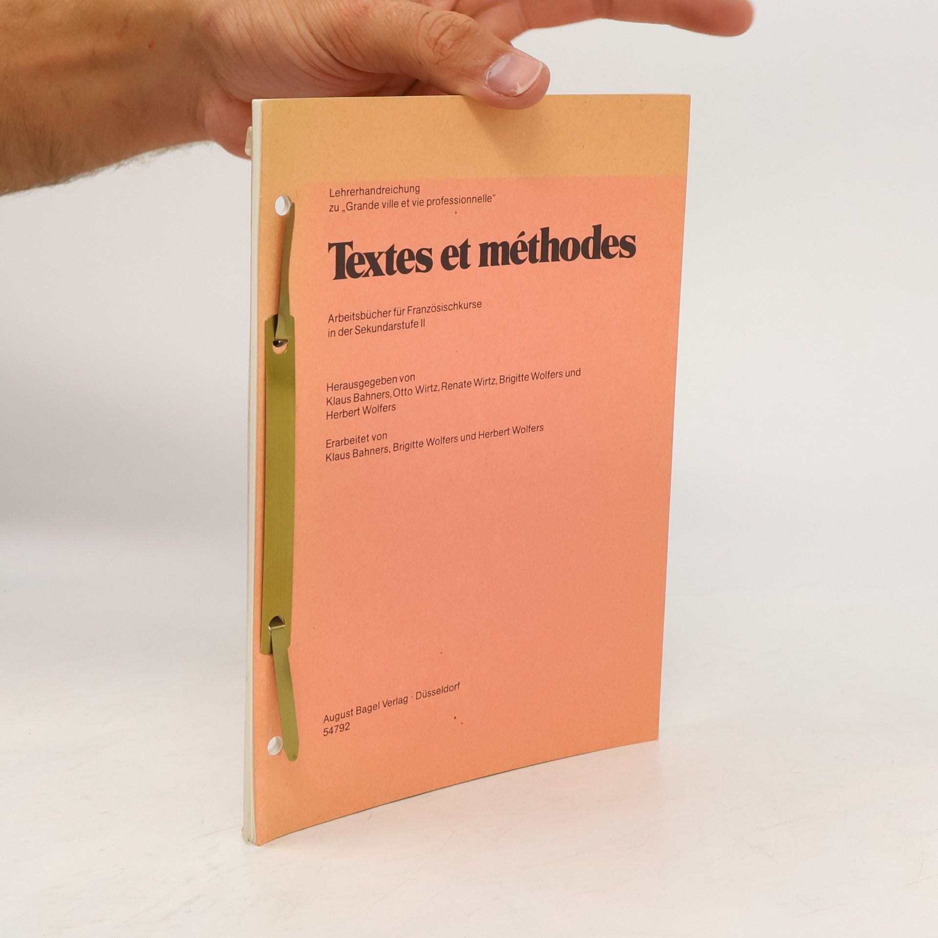 Herbert Wolfers Textes et méthodes