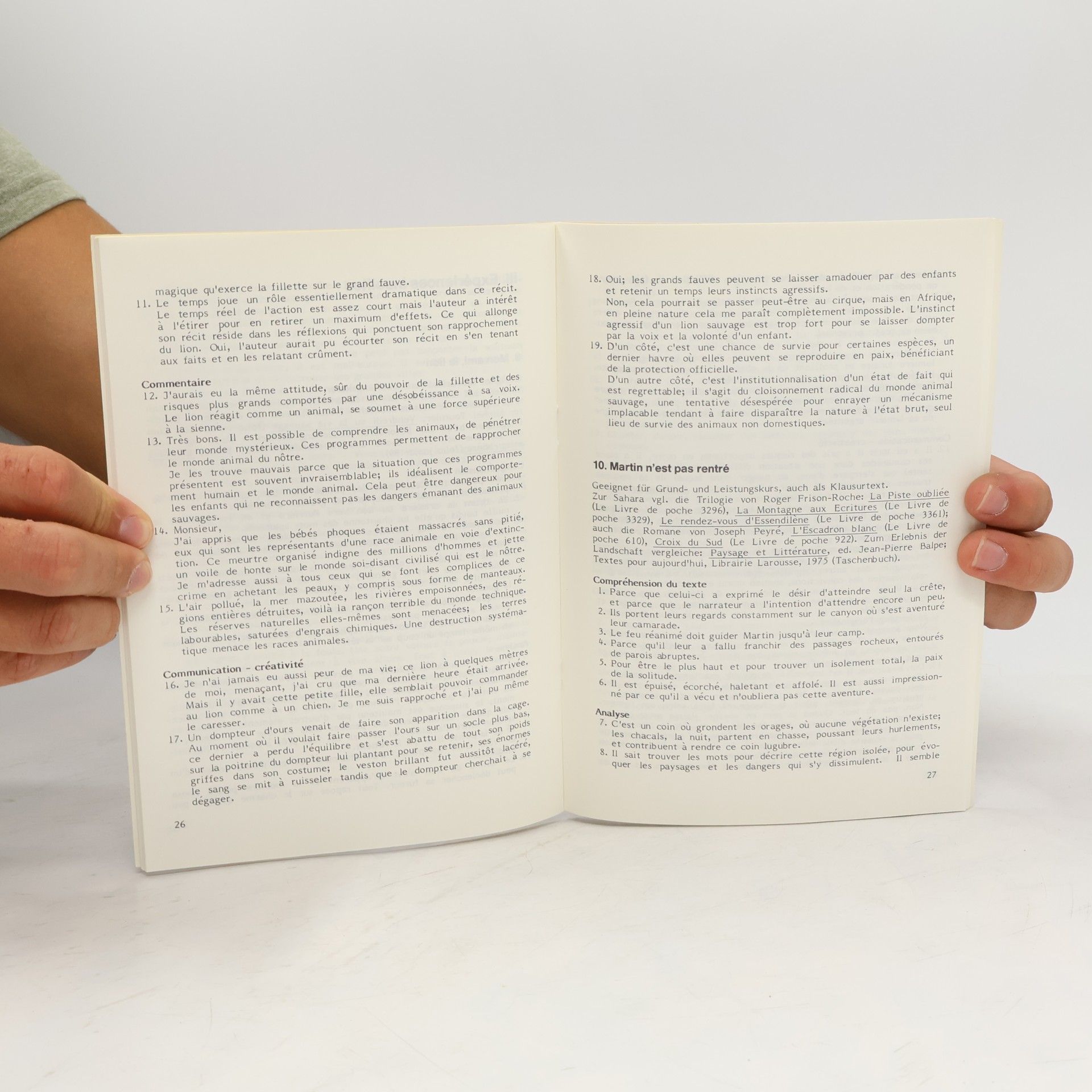Eberhard Haar Grund- und Leistungskurs Französisch. Lehrerhandbuch. La Grande Aventure