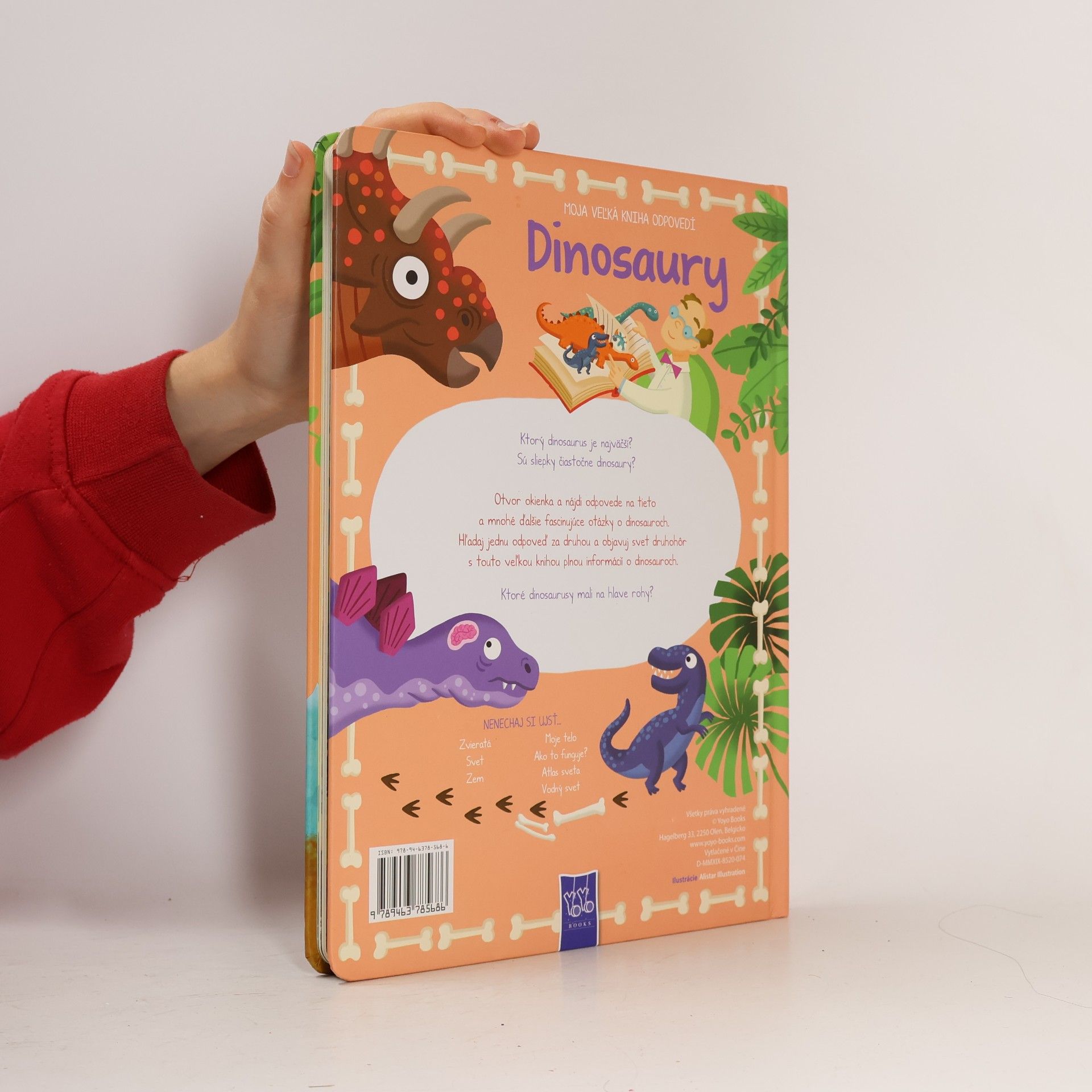 Alistar Illustration Moja veľká kniha odpovedí. Dinosaury