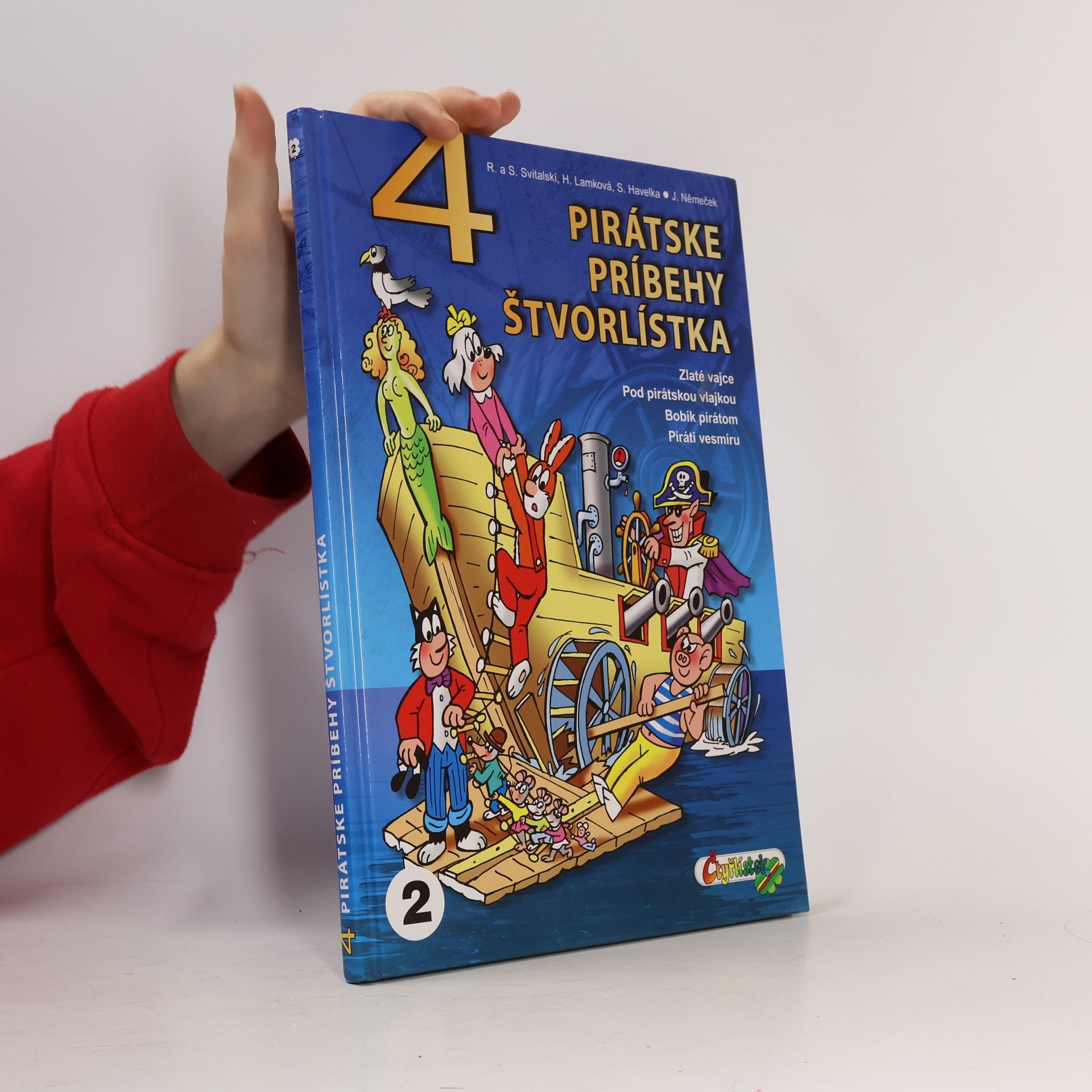Slavomír Svitalský 4 pirátské príbehy štvorlístka
