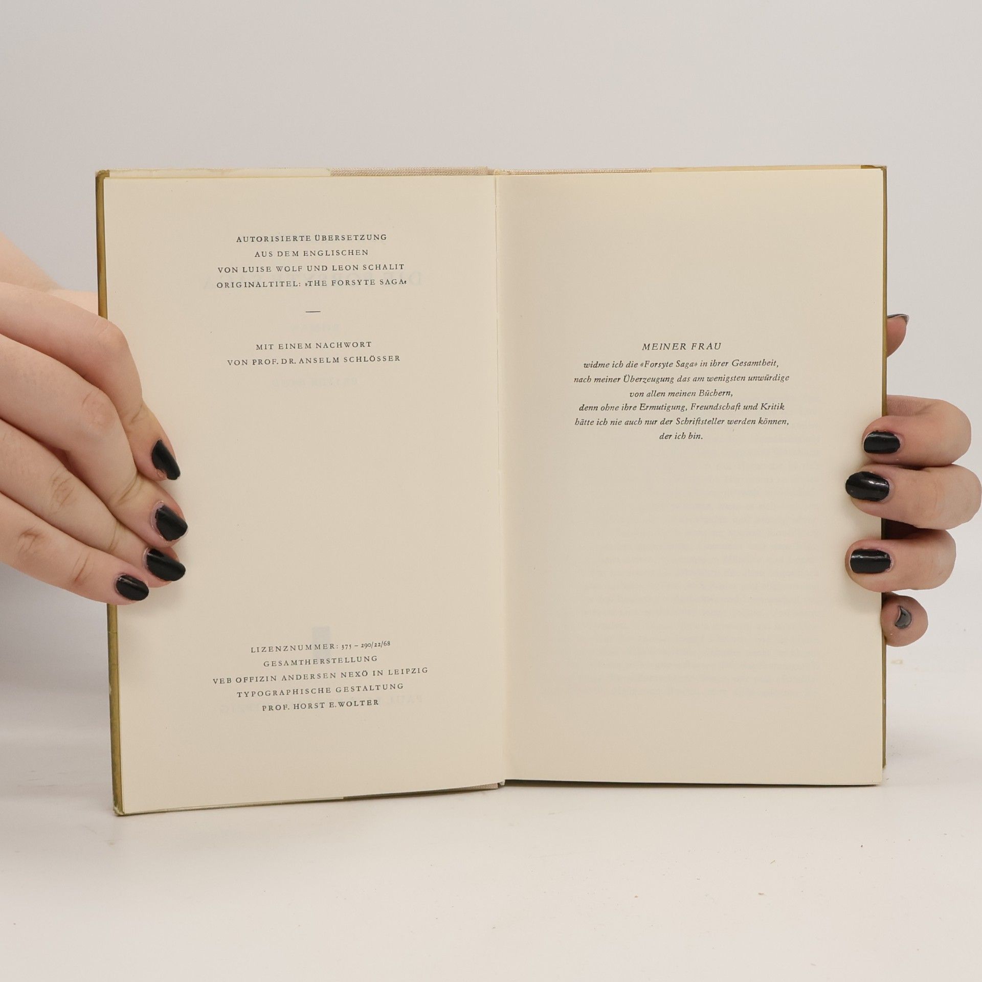 John Galsworthy Die Forsyte Saga