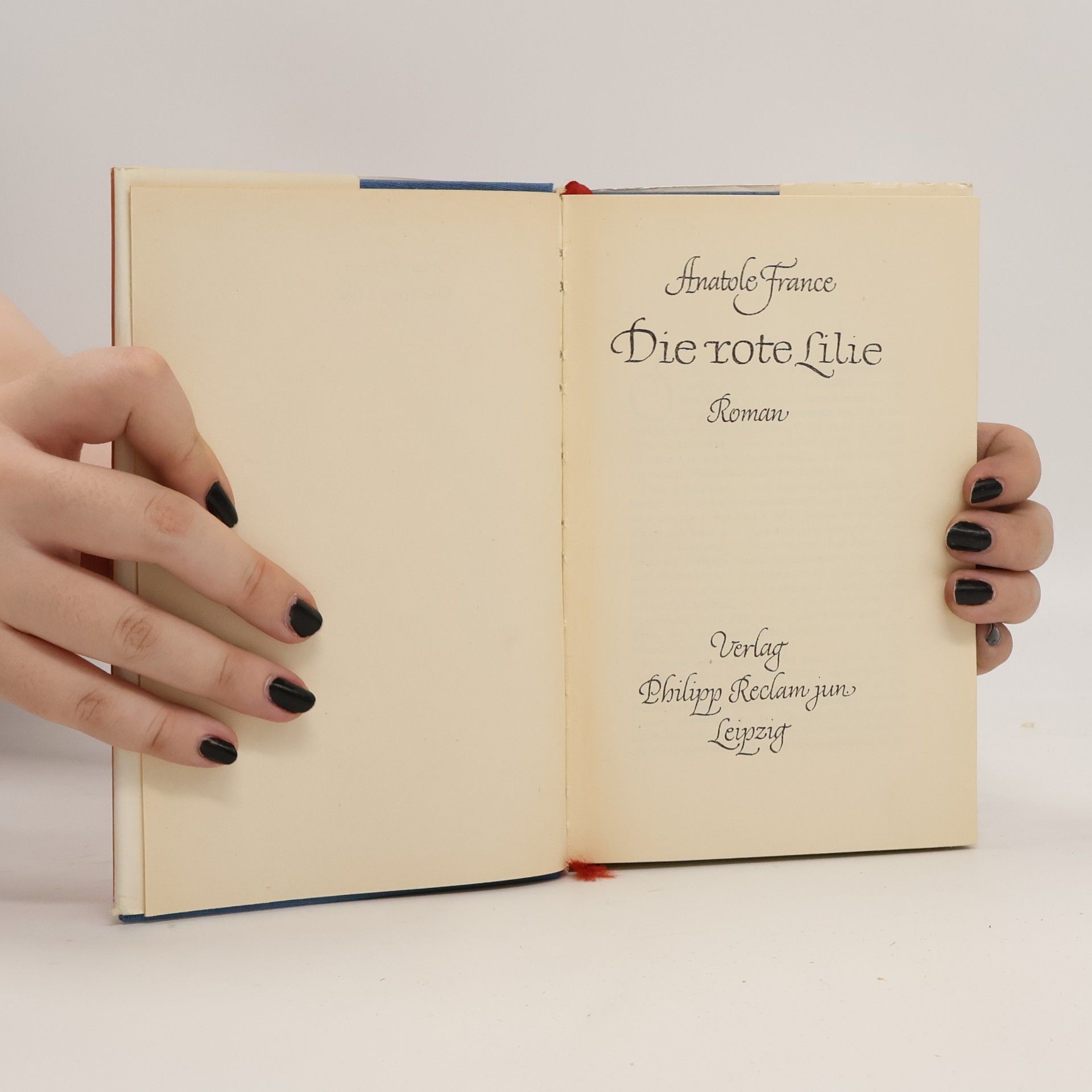 Anatole France Die rote Lilie