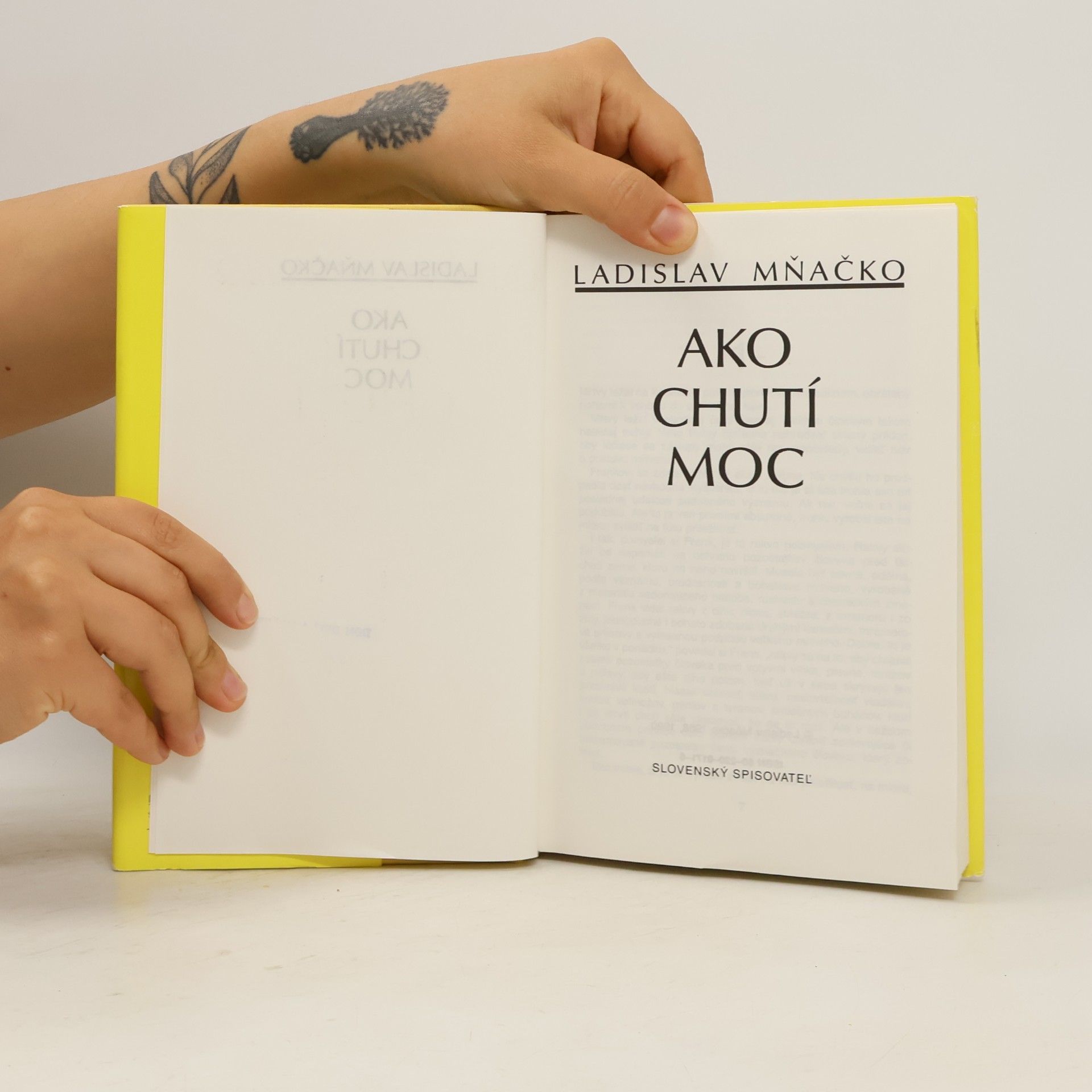 Ladislav Mňačko Ako chutí moc