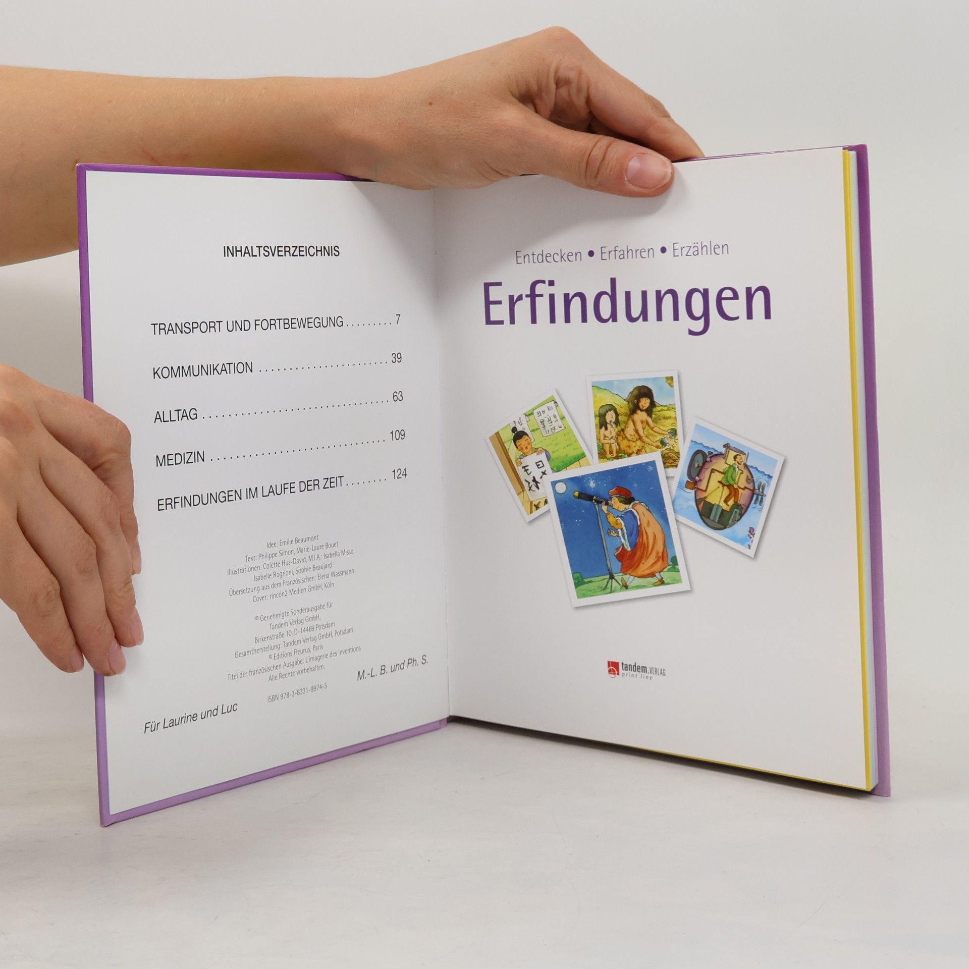 Various authors Entdecken-Erfahren-Erzählen. Erfindungen