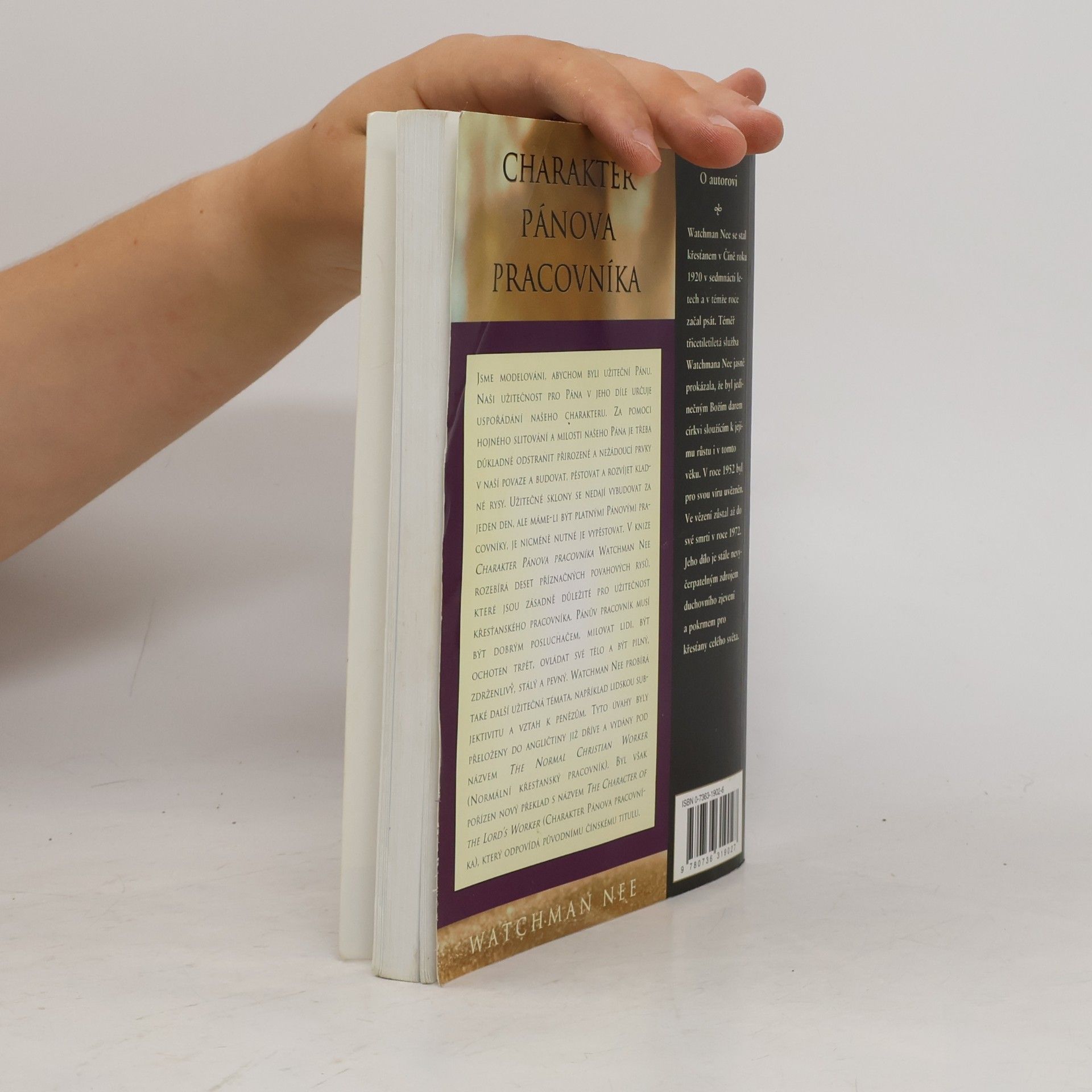 Watchman Nee Charakter Pánova pracovníka