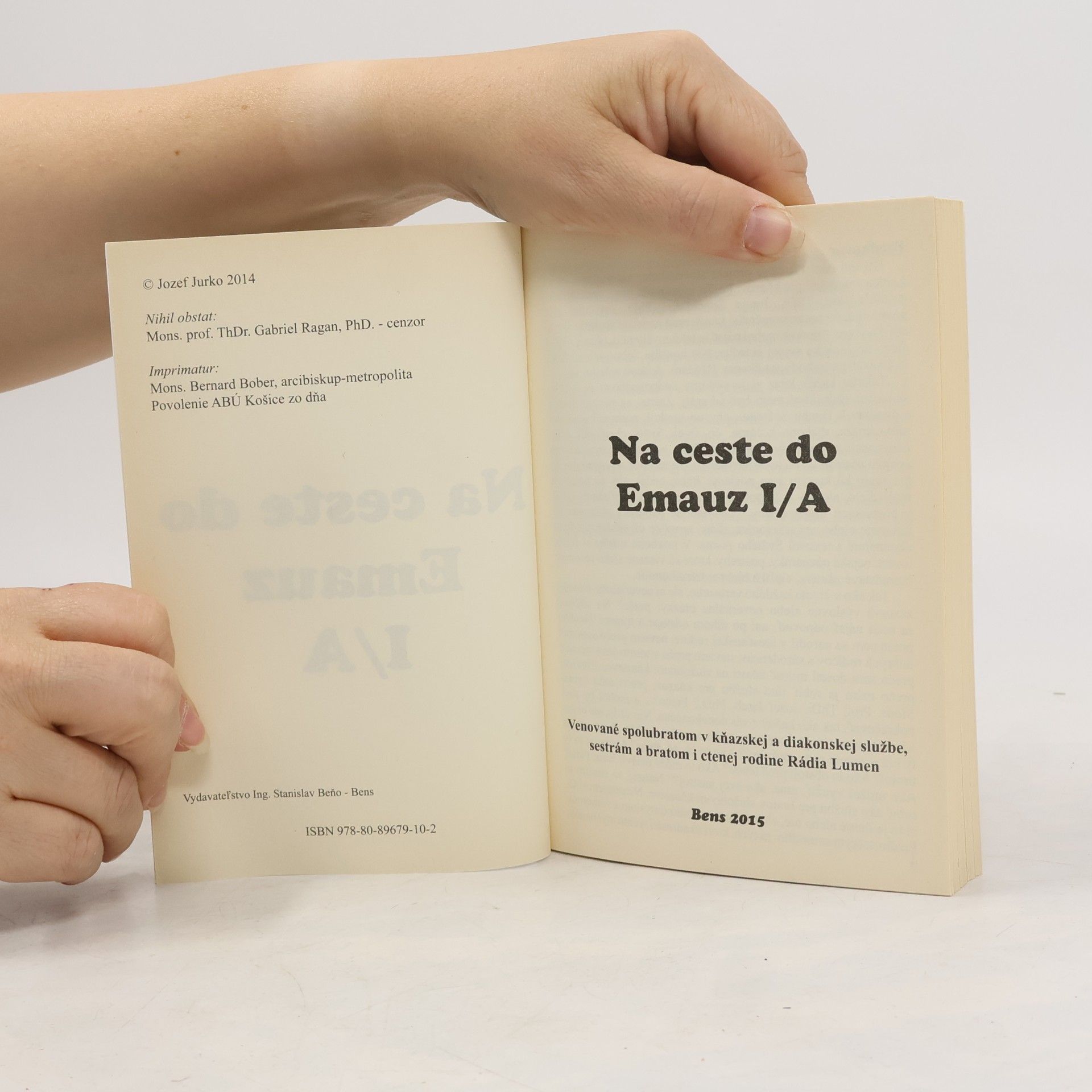 Jozef Jurko Na ceste do Emauz I. / A