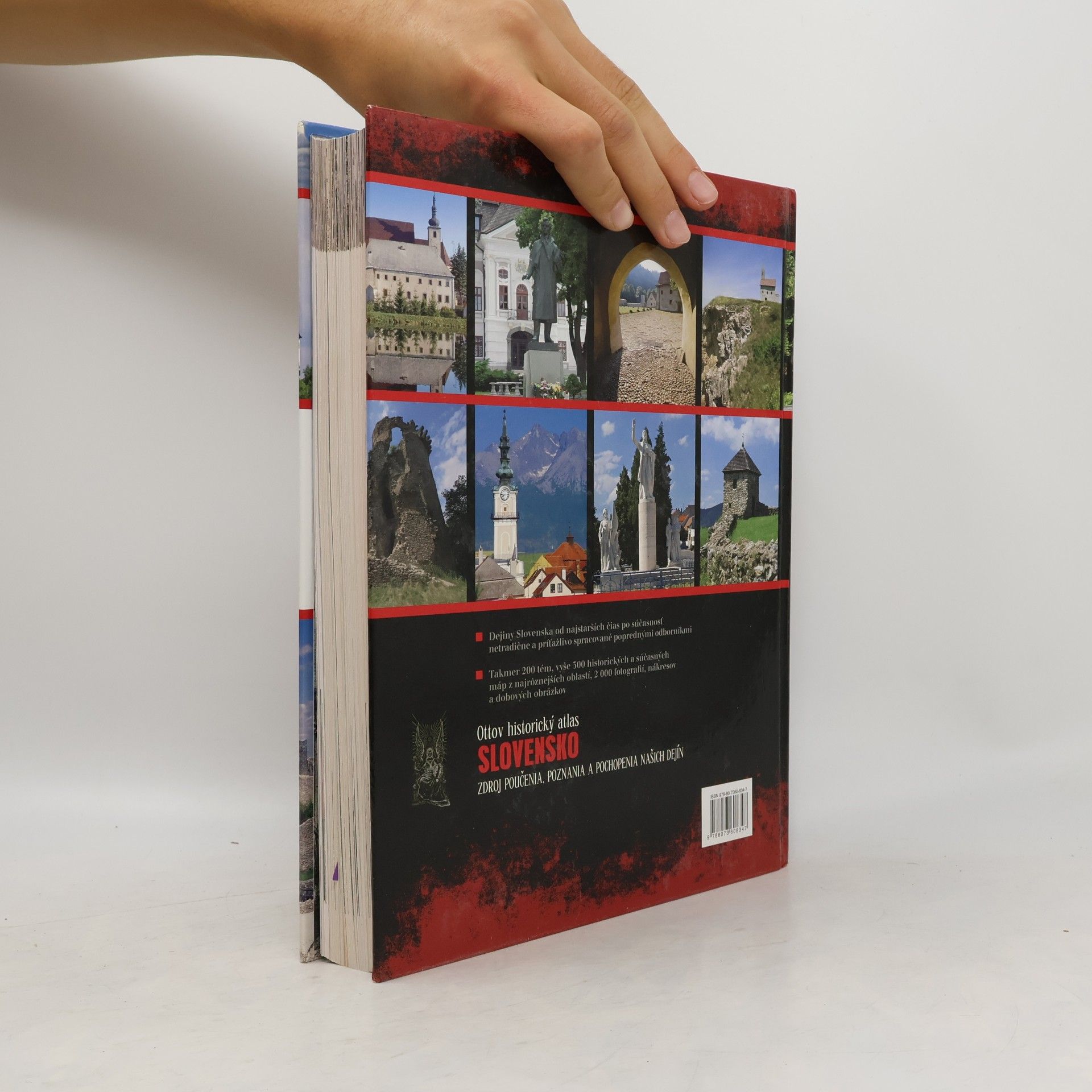 Pavol Kršák Ottov historický atlas. Slovensko