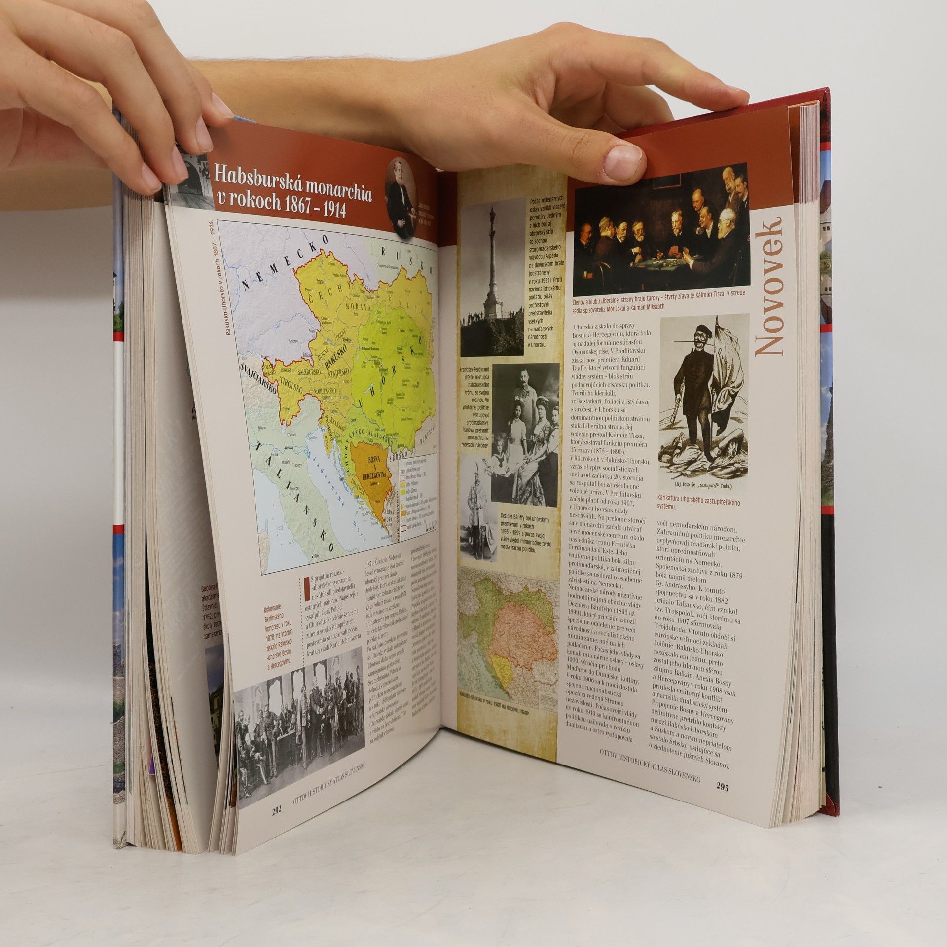 Pavol Kršák Ottov historický atlas. Slovensko