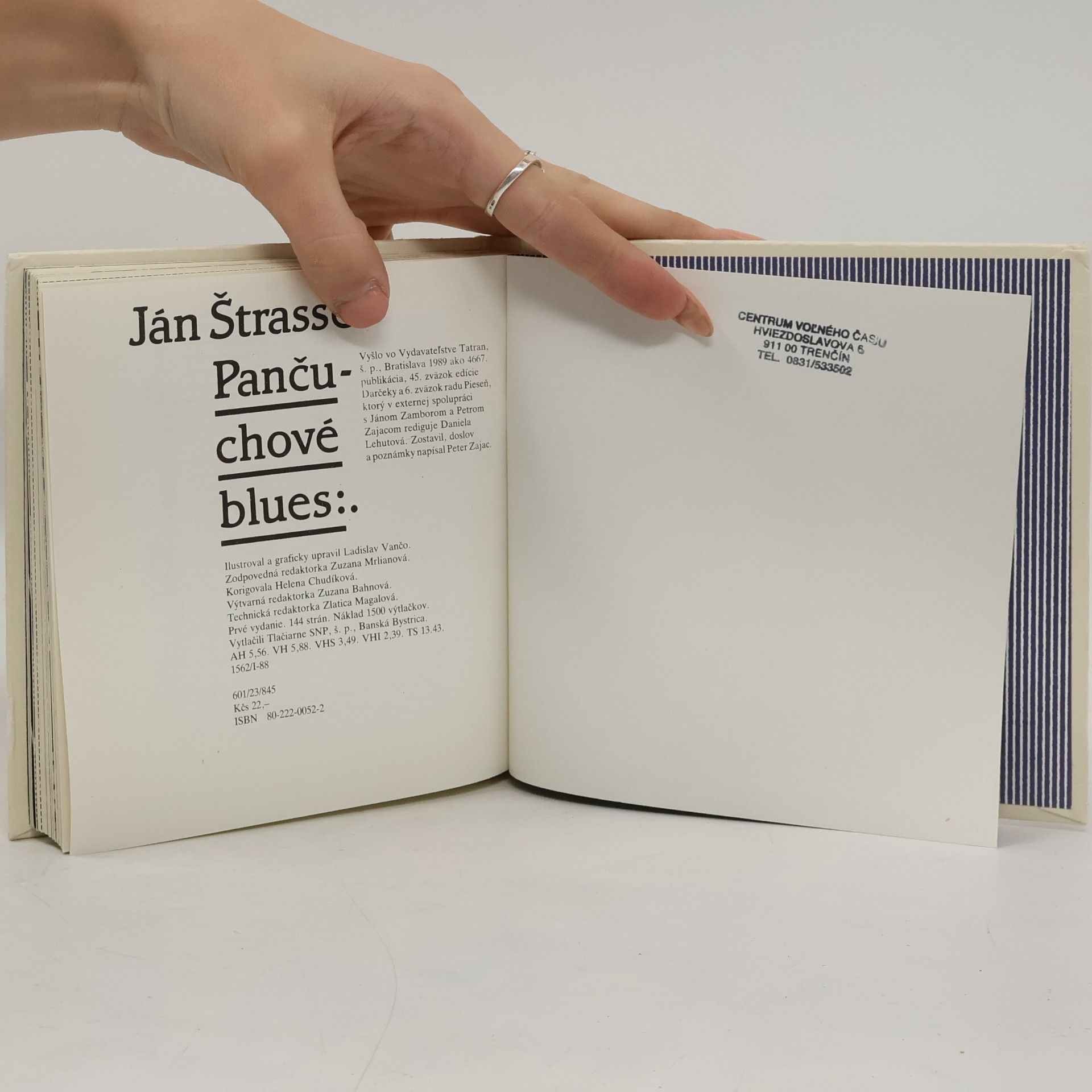 Ján Štrasser Pančuchové blues
