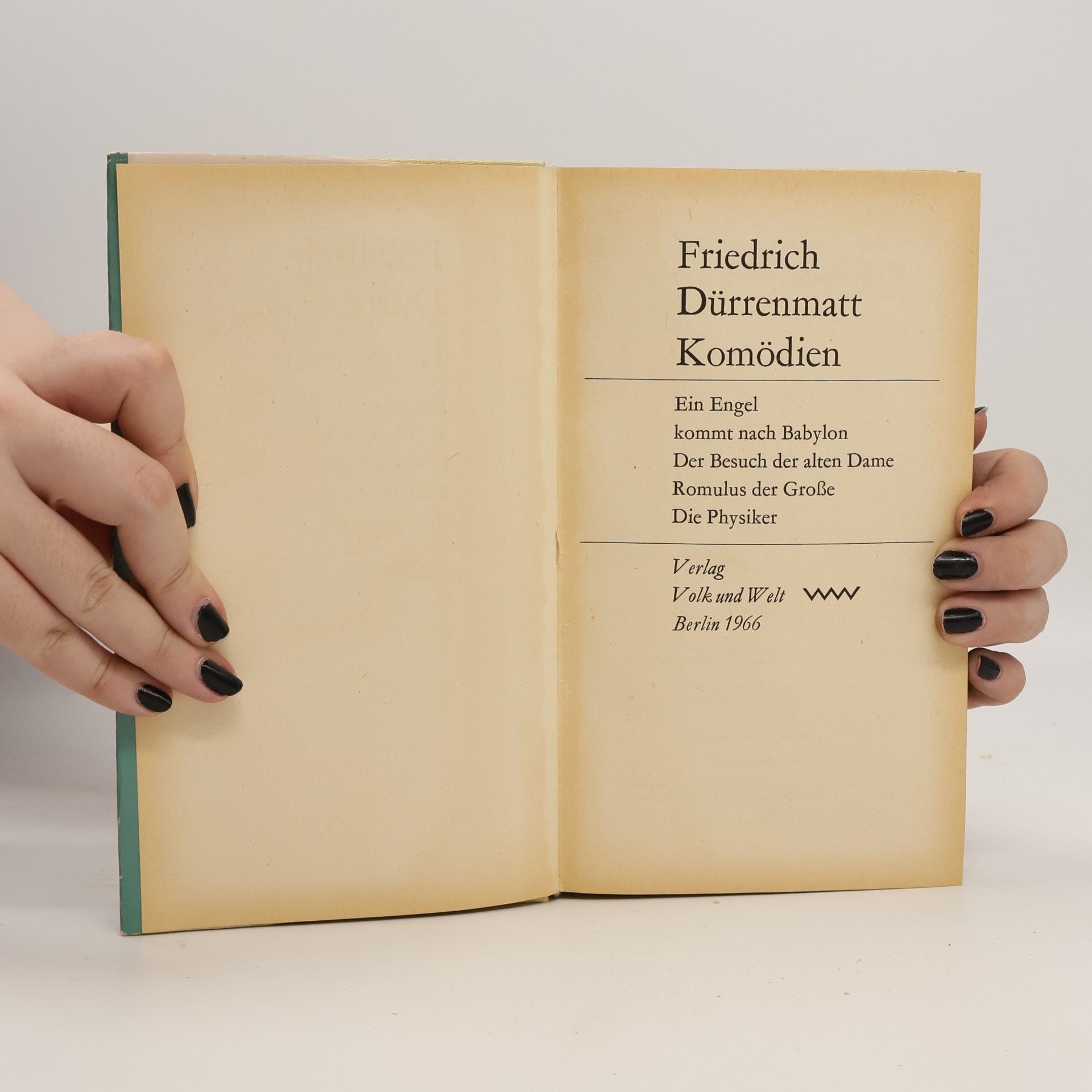 Friedrich Dürrenmatt Komödien