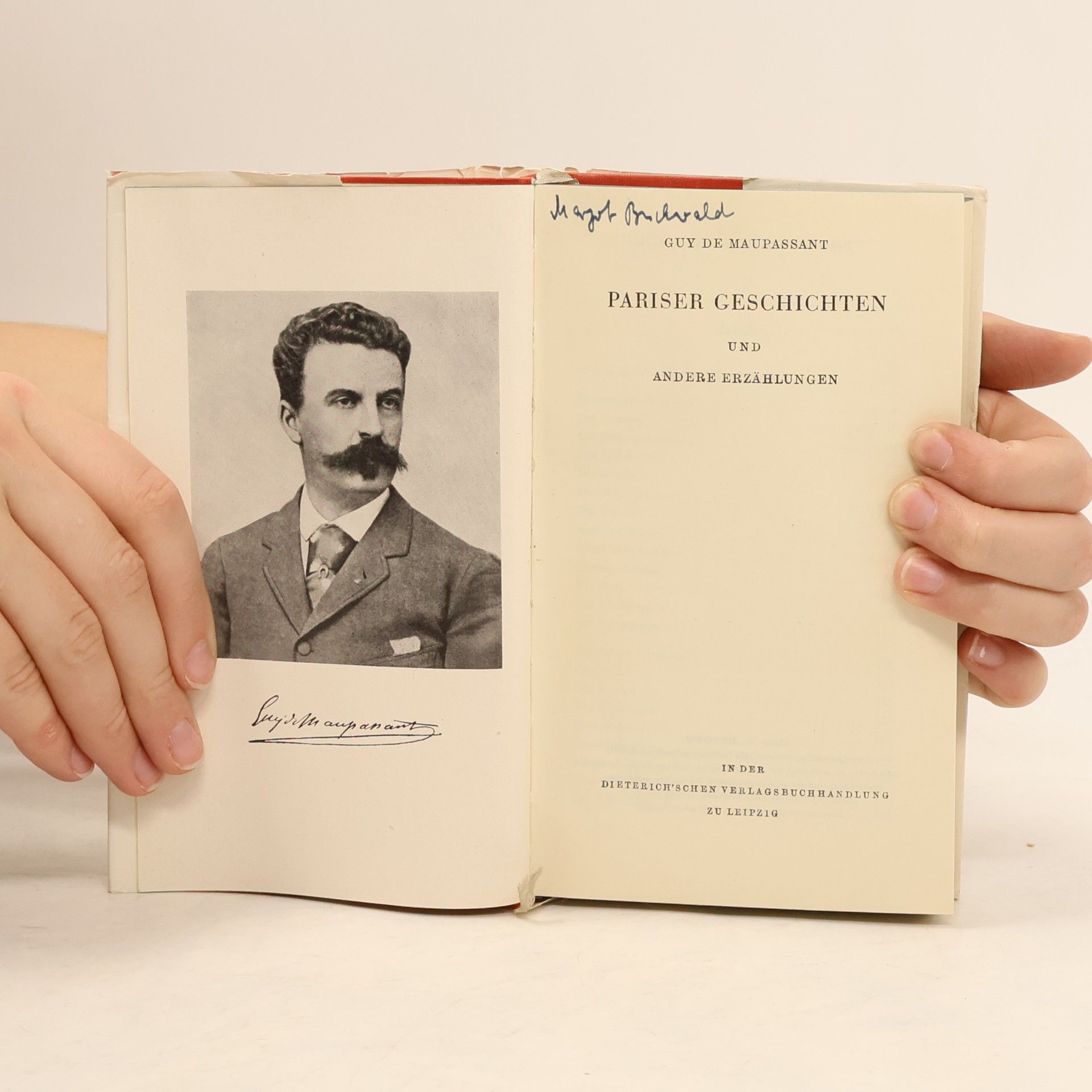 Guy de Maupassant Pariser Geschichten