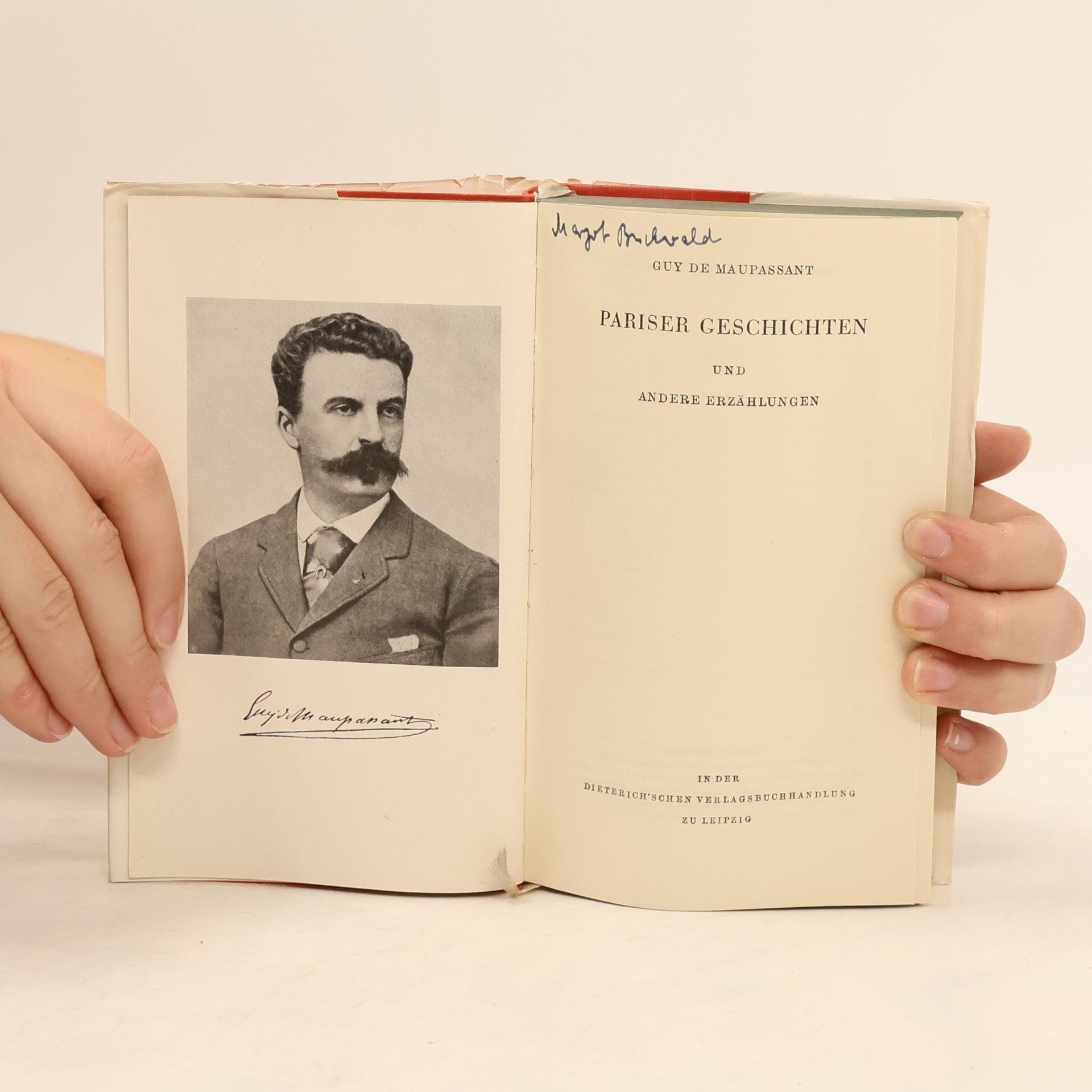 Guy de Maupassant Pariser Geschichten