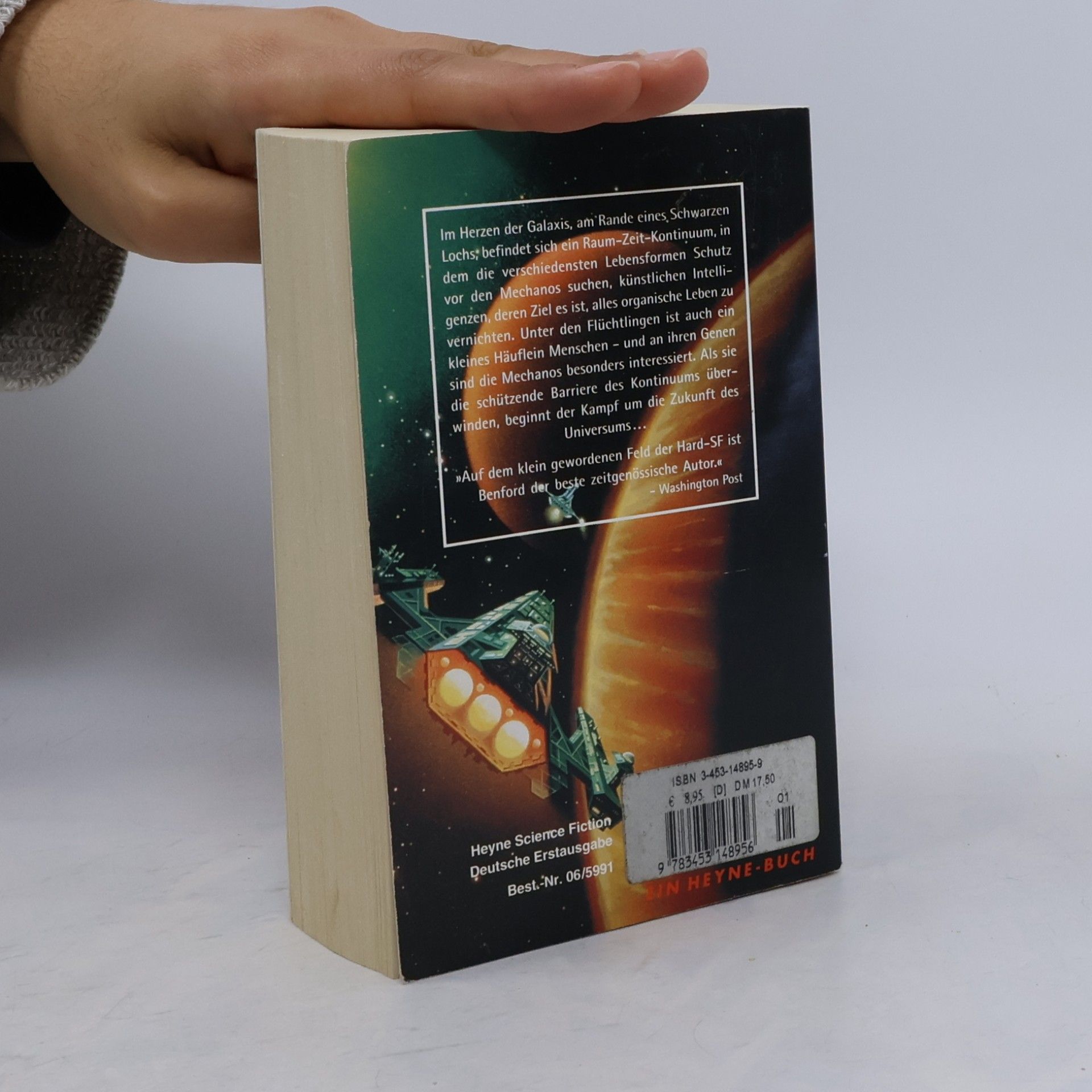 Gregory Benford In leuchtender Unendlichkeit. Science Fiction Roman. Aus d. Amerikan. v. Martin Gilbert