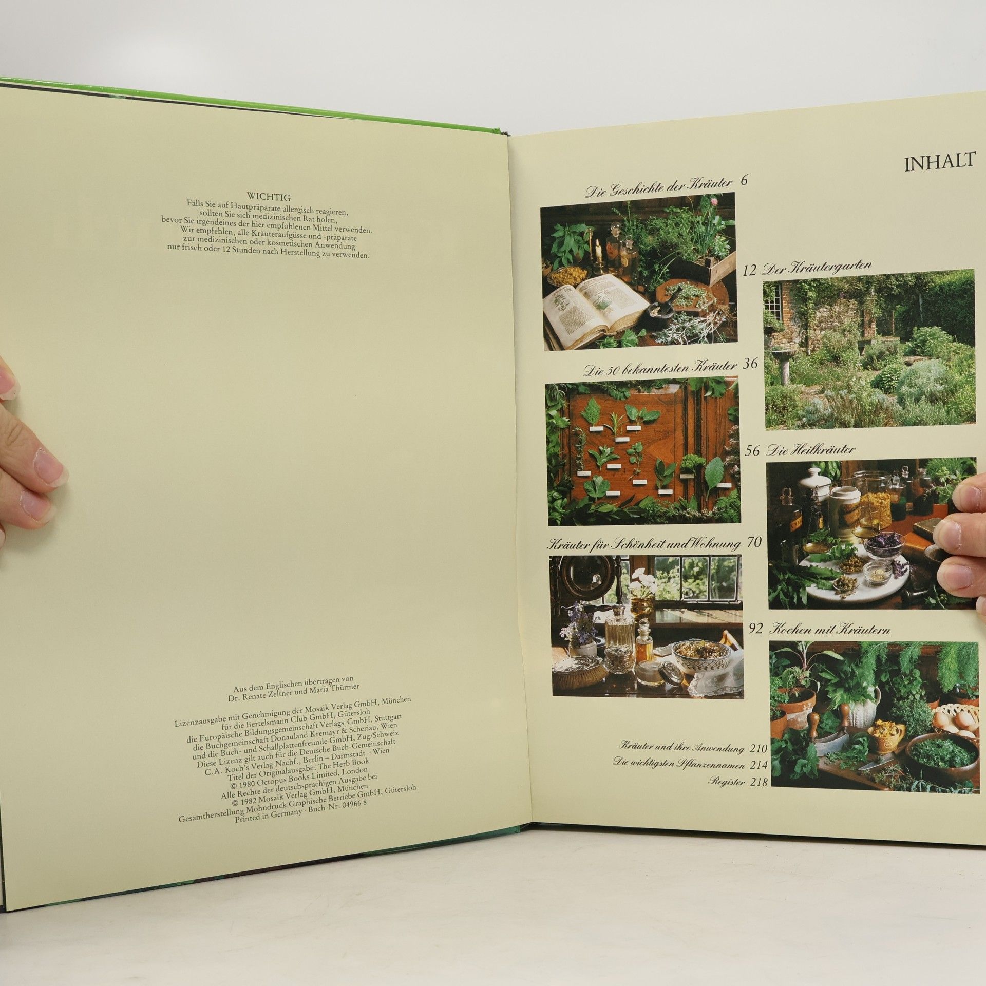 Autorenkollektiv Das Mosaik Kräuterbuch