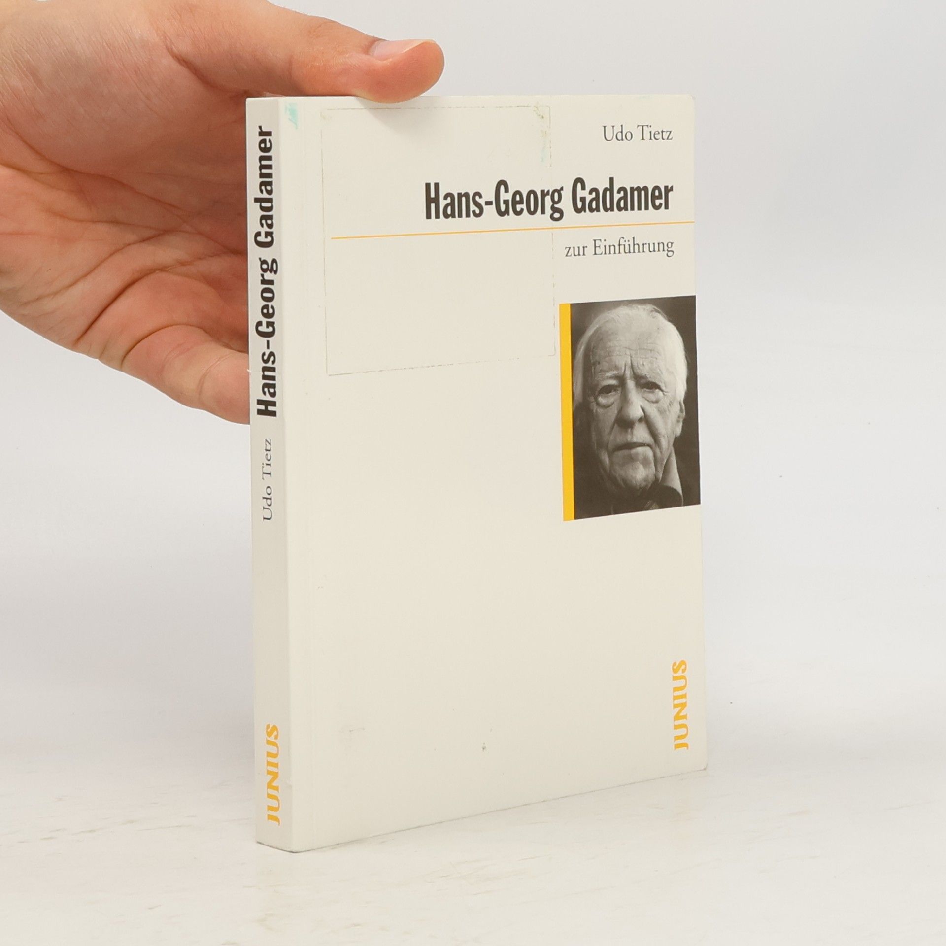 Udo Tietz Hans-Georg Gadamer zur Einführung