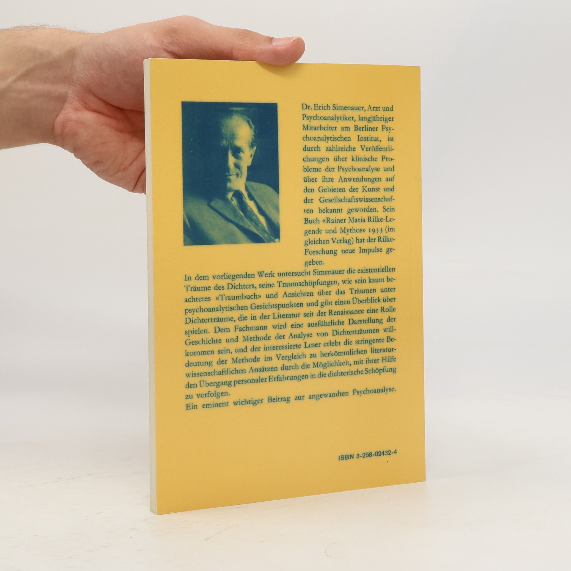 Erich Simenauer Der Traum bei R. M. Rilke