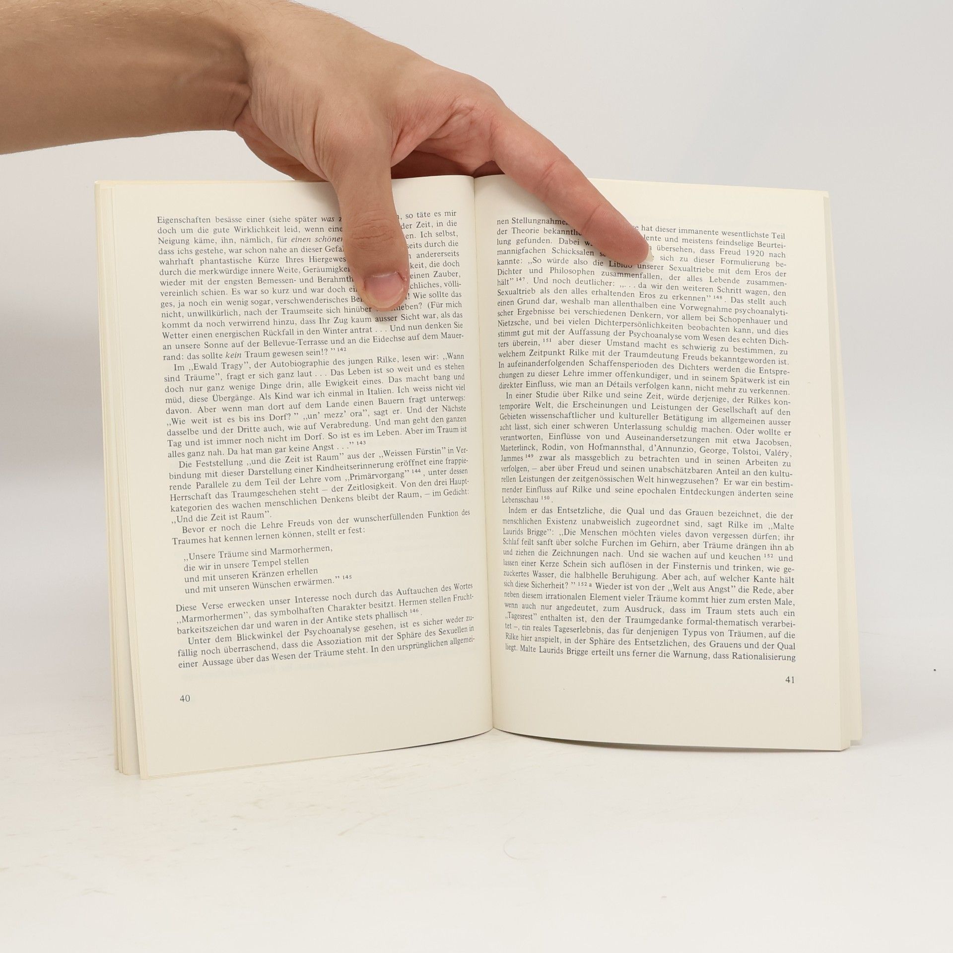 Erich Simenauer Der Traum bei R. M. Rilke