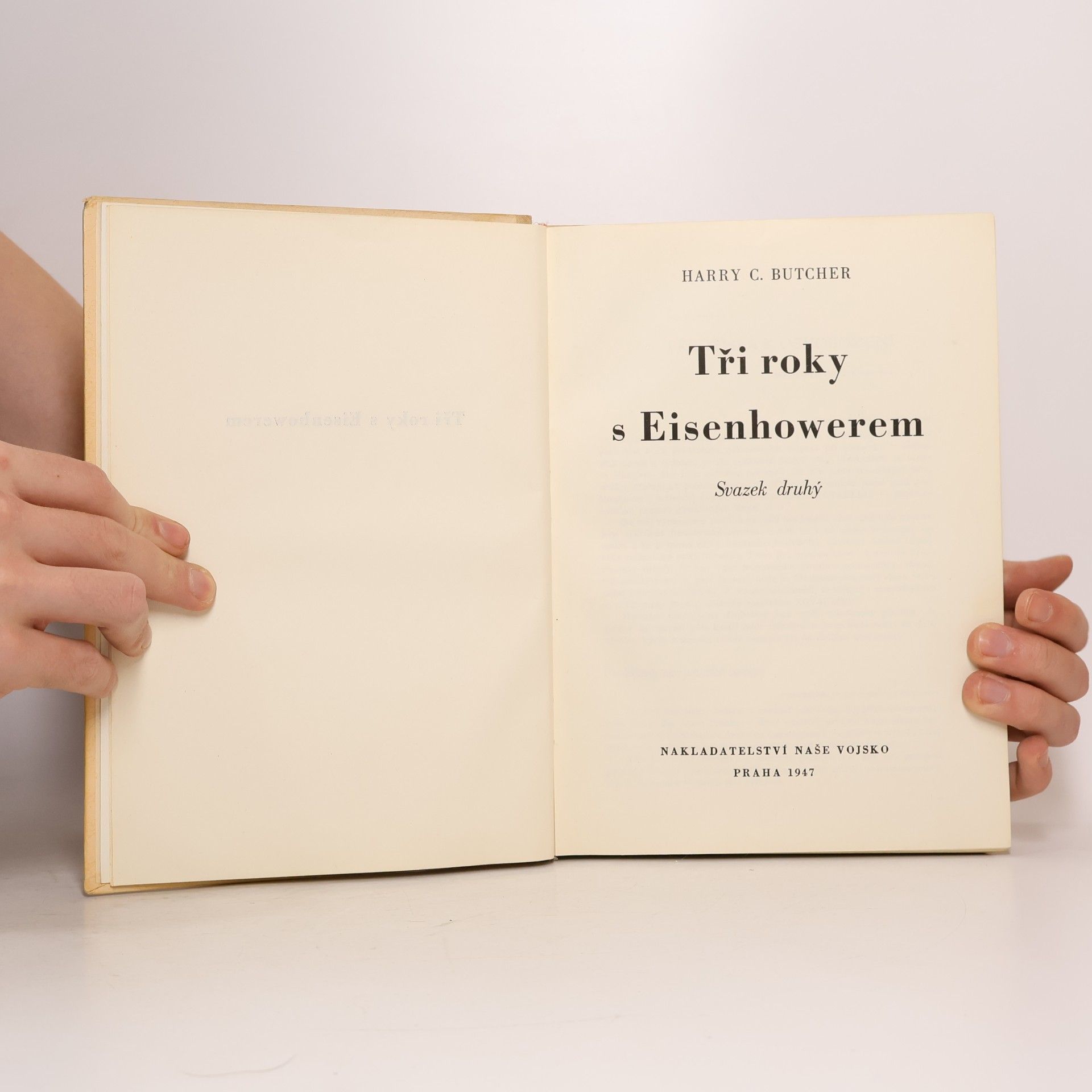 Harry C. Butcher Tři roky Eisenhowerem 2.