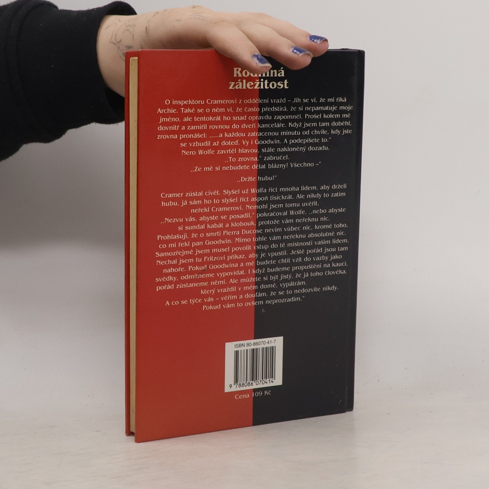 Rex Stout Rodinná záležitost