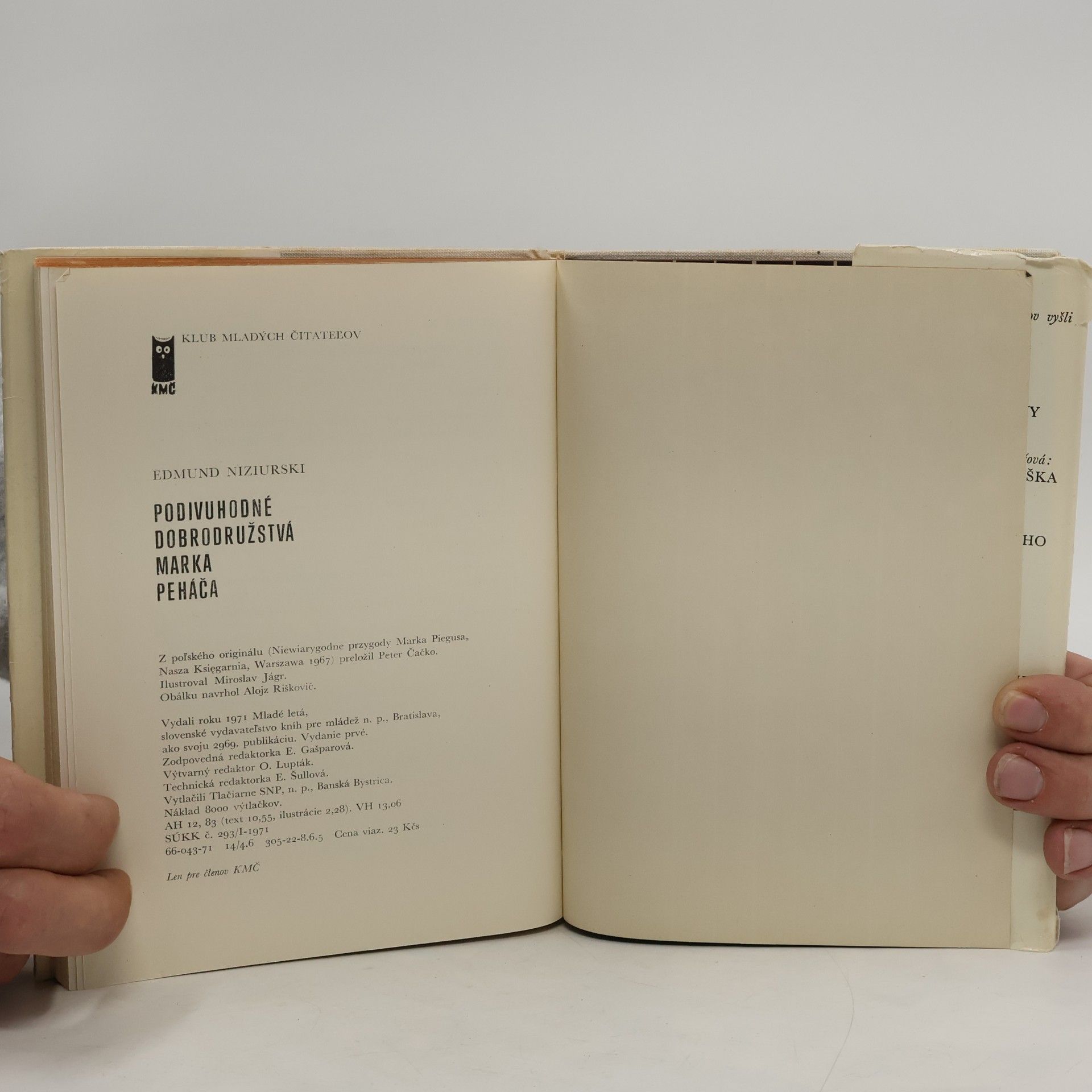 Edmund Niziurski Podivuhodné dobrodružstvá Marka Peháča