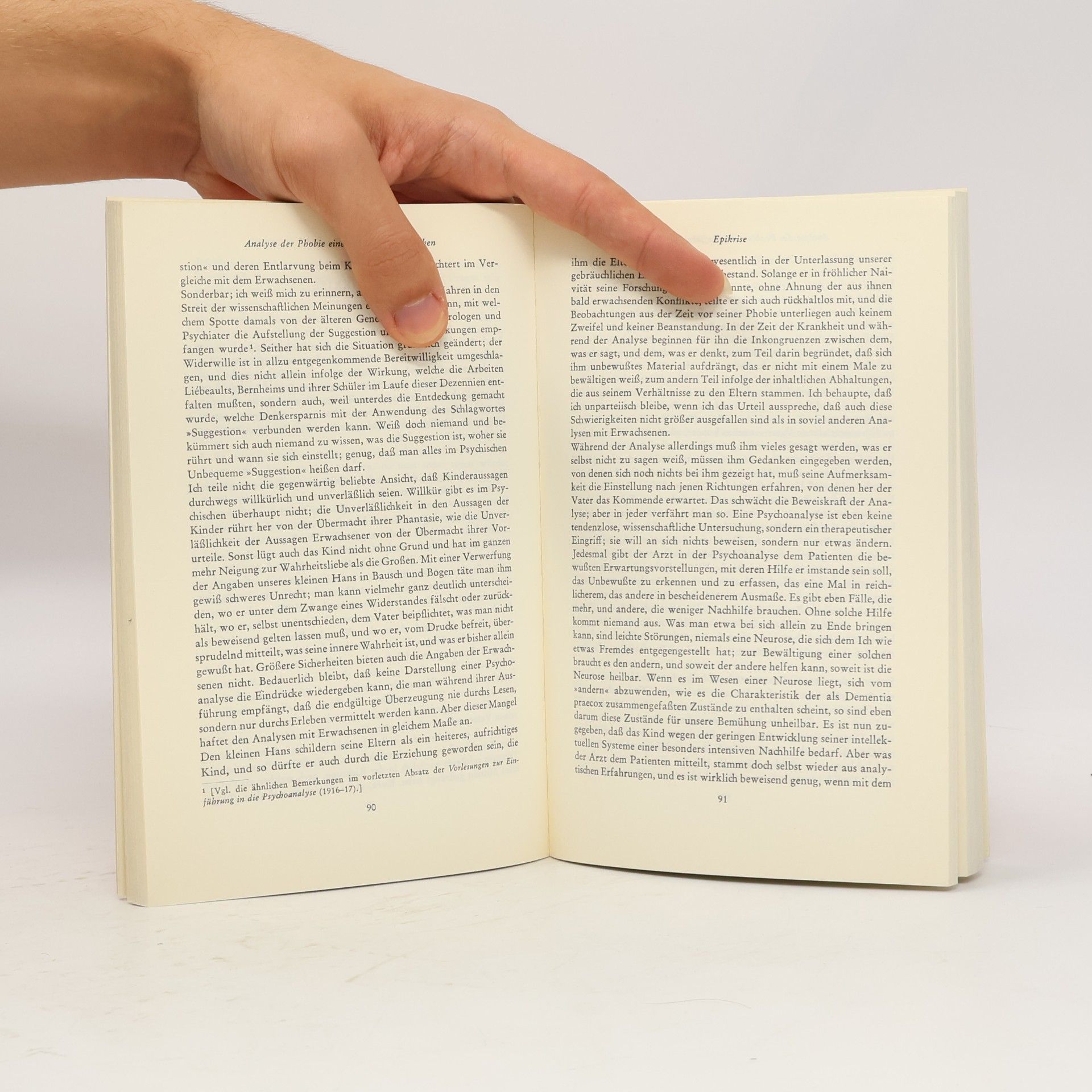 Sigmund Freud Zwei Kinderneurosen