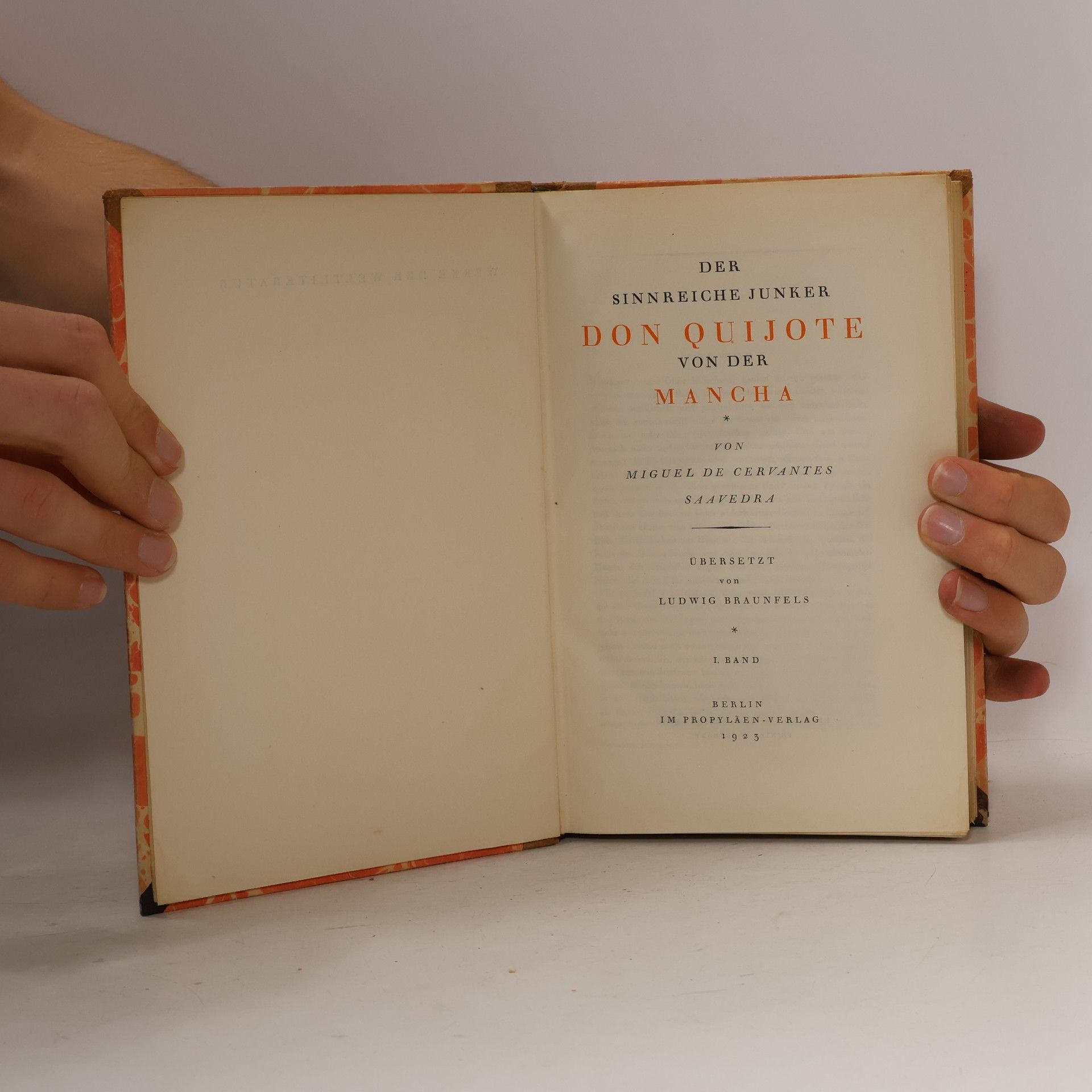 Miguel de Cervantes Der Sinnreiche Junker Don Quijote Von Der Mancha 1