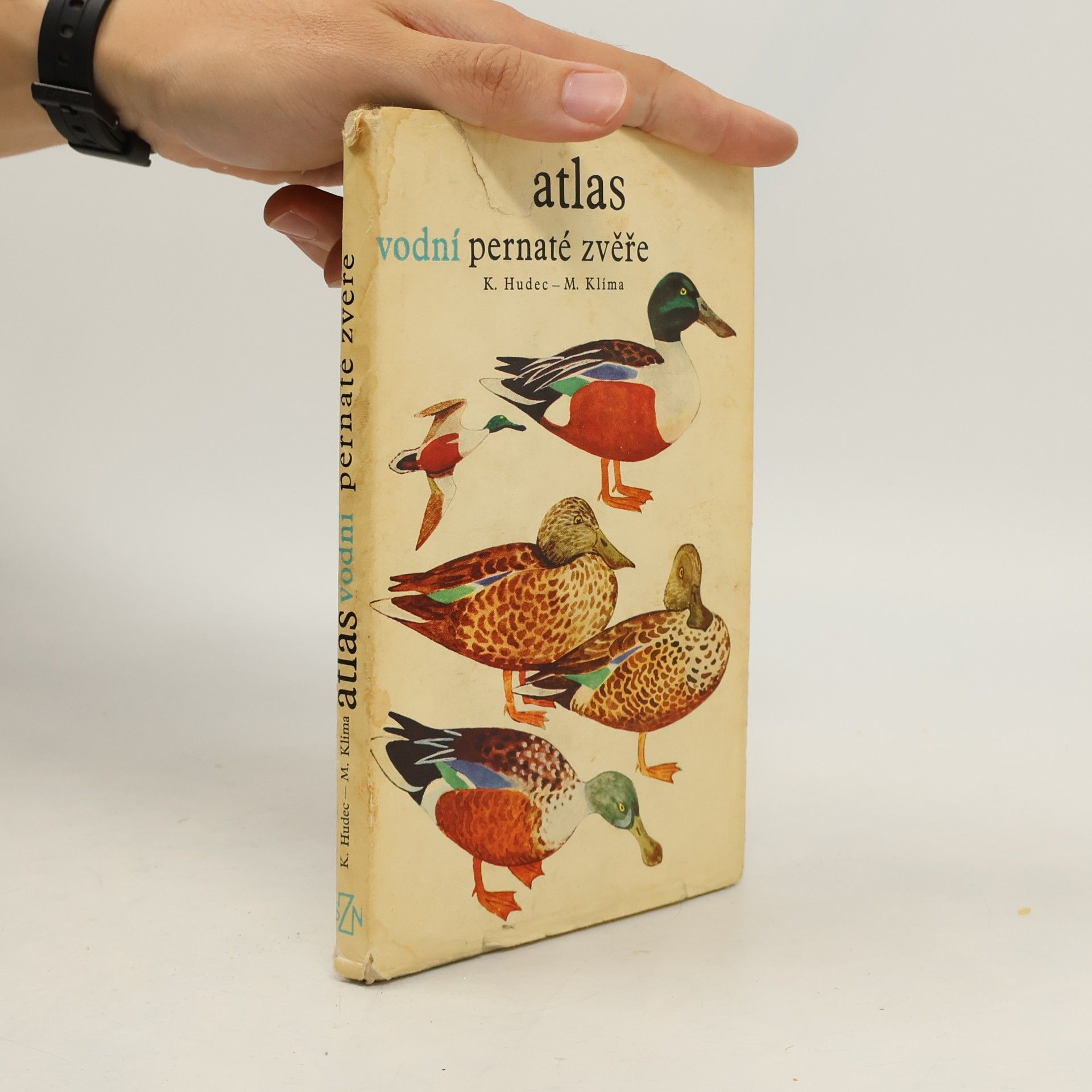 Milan Klíma Atlas vodní pernaté zvěře