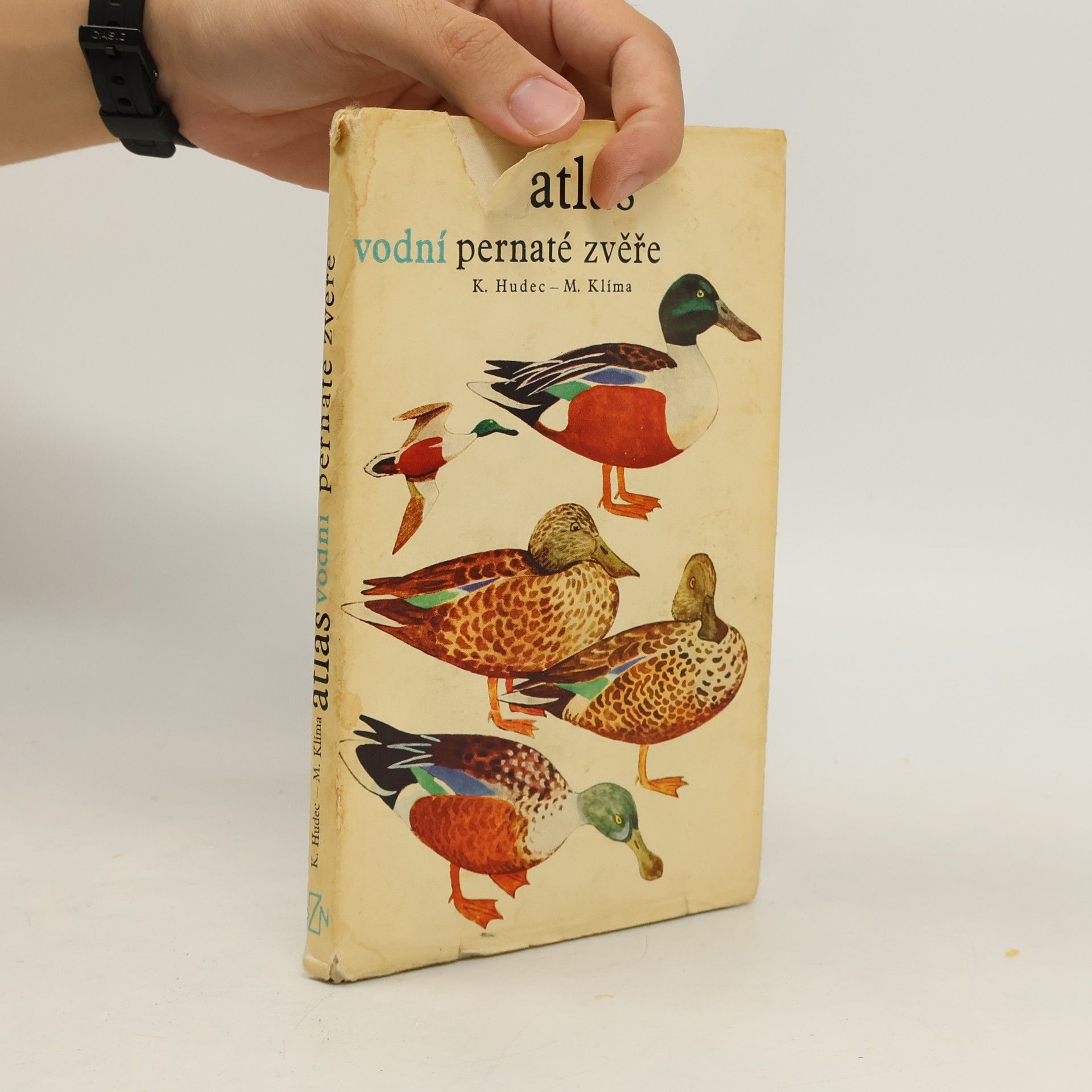Karel Hudec Atlas vodní pernaté zvěře