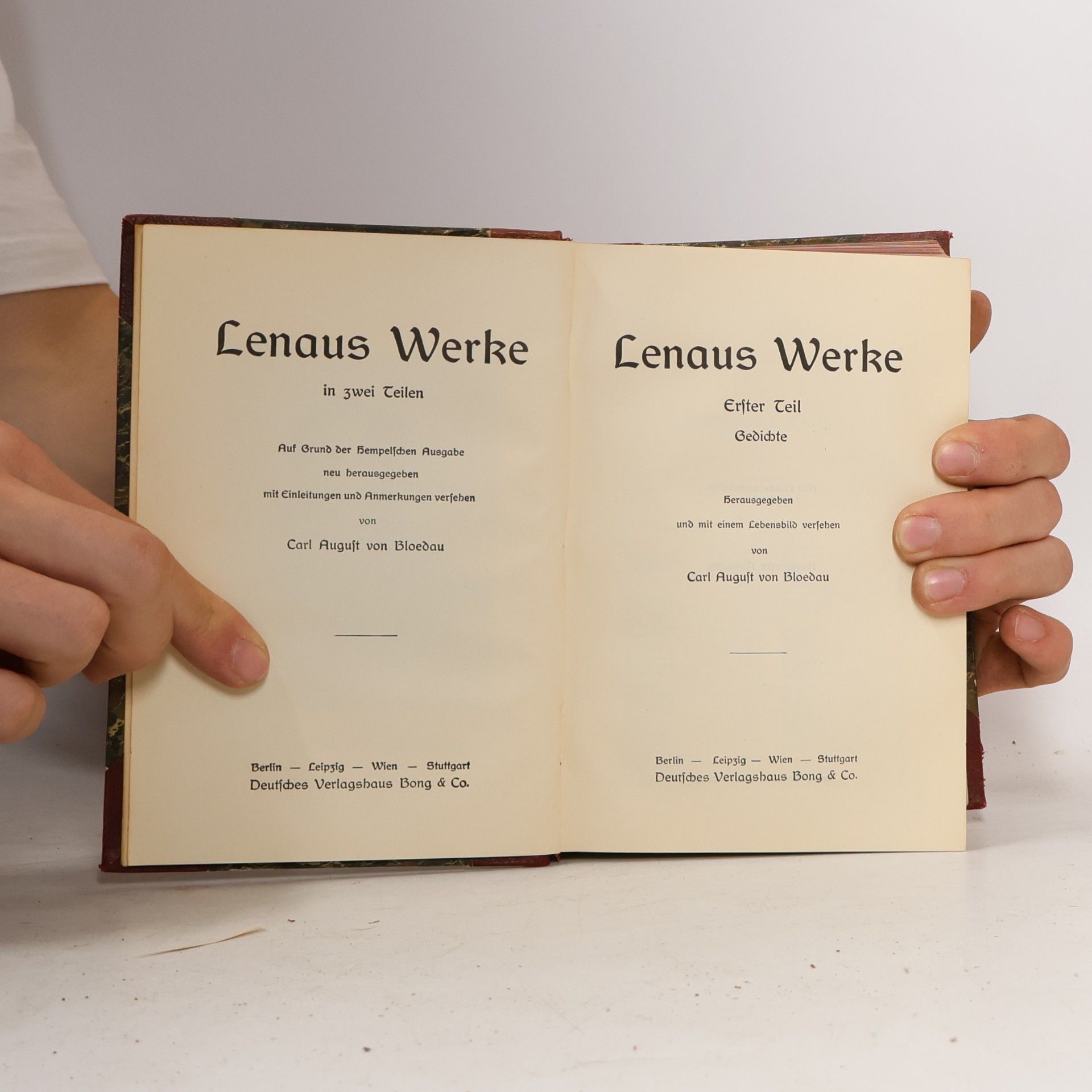 Nikolaus Lenau Lenaus Werke 1
