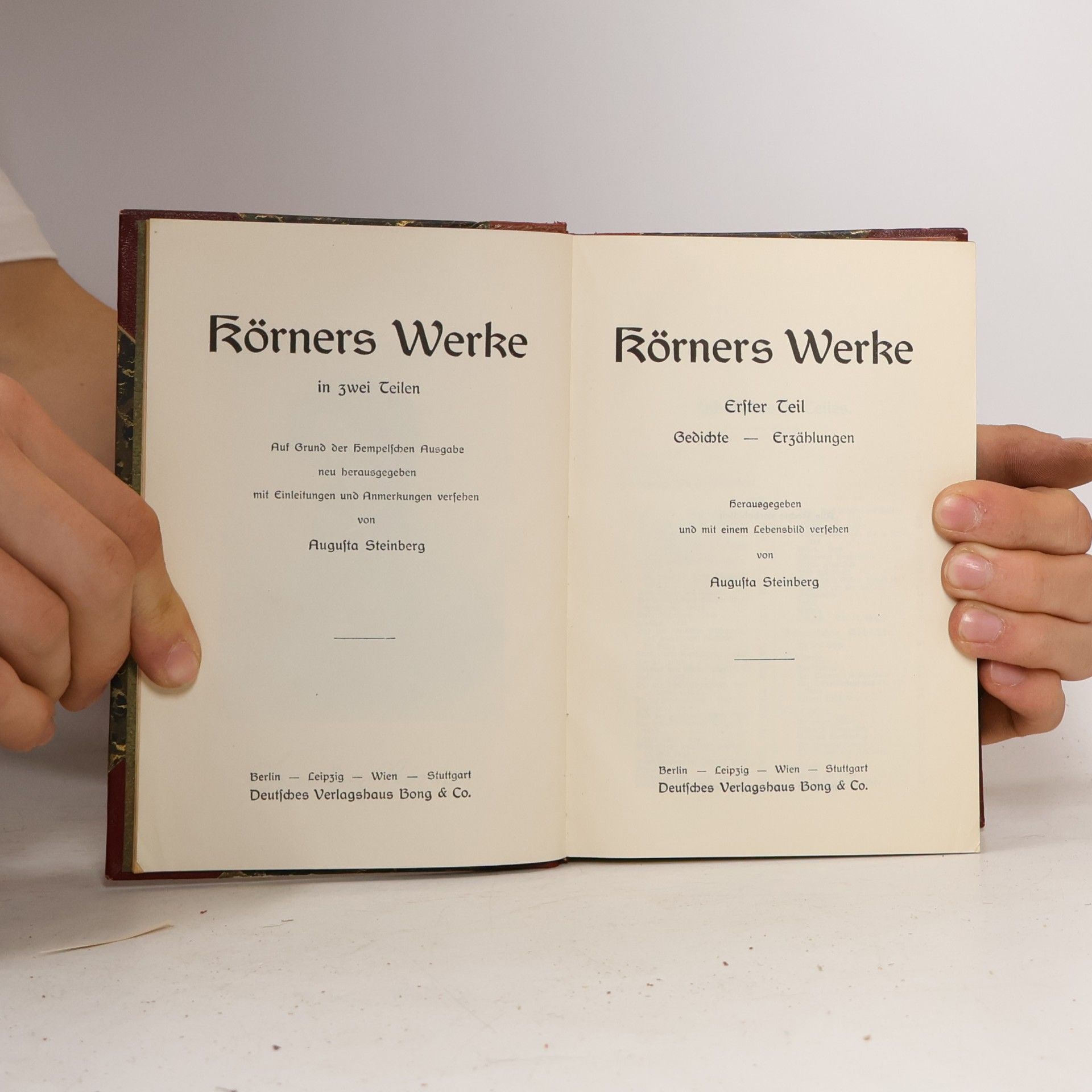 Theodor Körner Körner's Werke. Teil 1