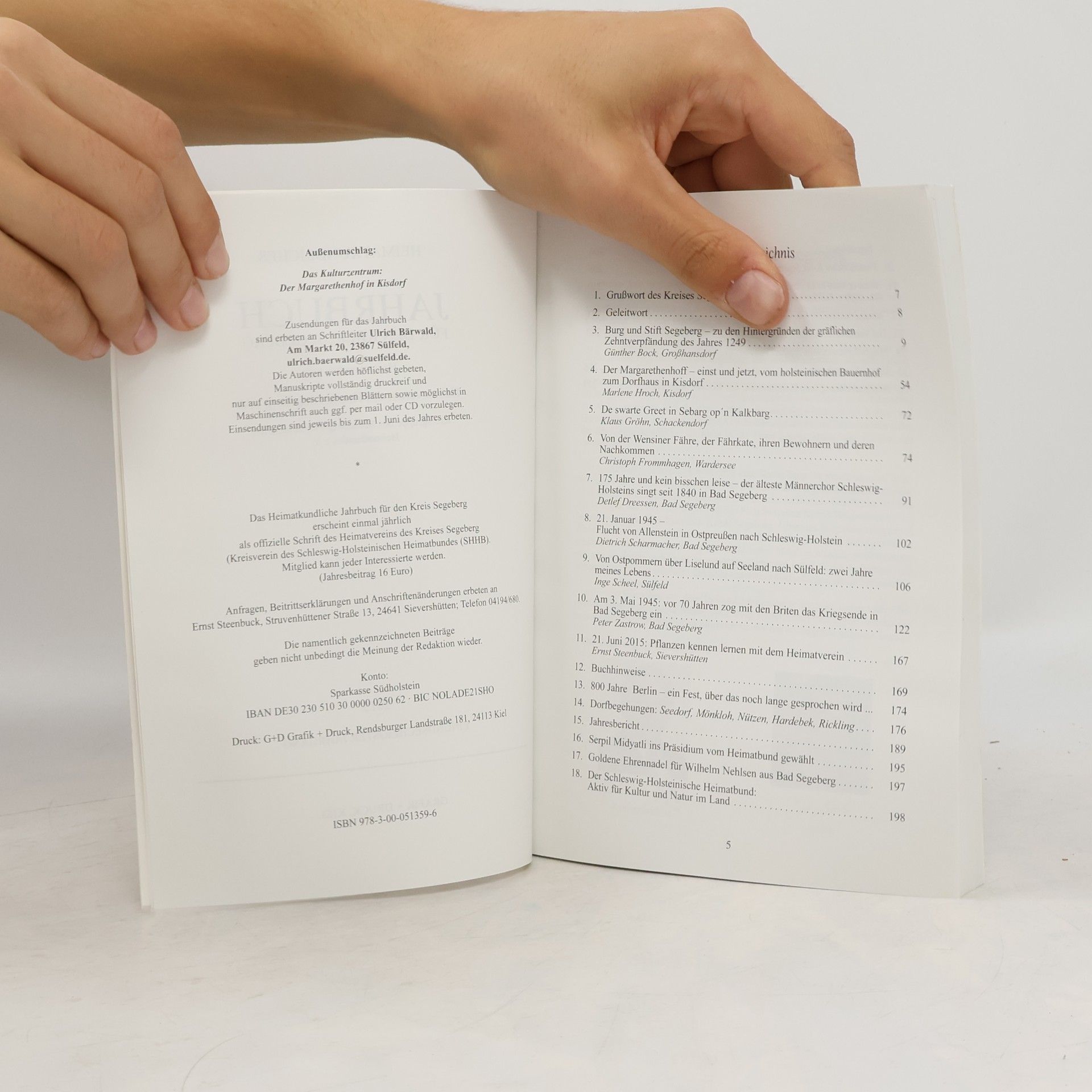 kolektiv Heimatkundliches Jahrbuch für den Kreis Segeberg 2015 61