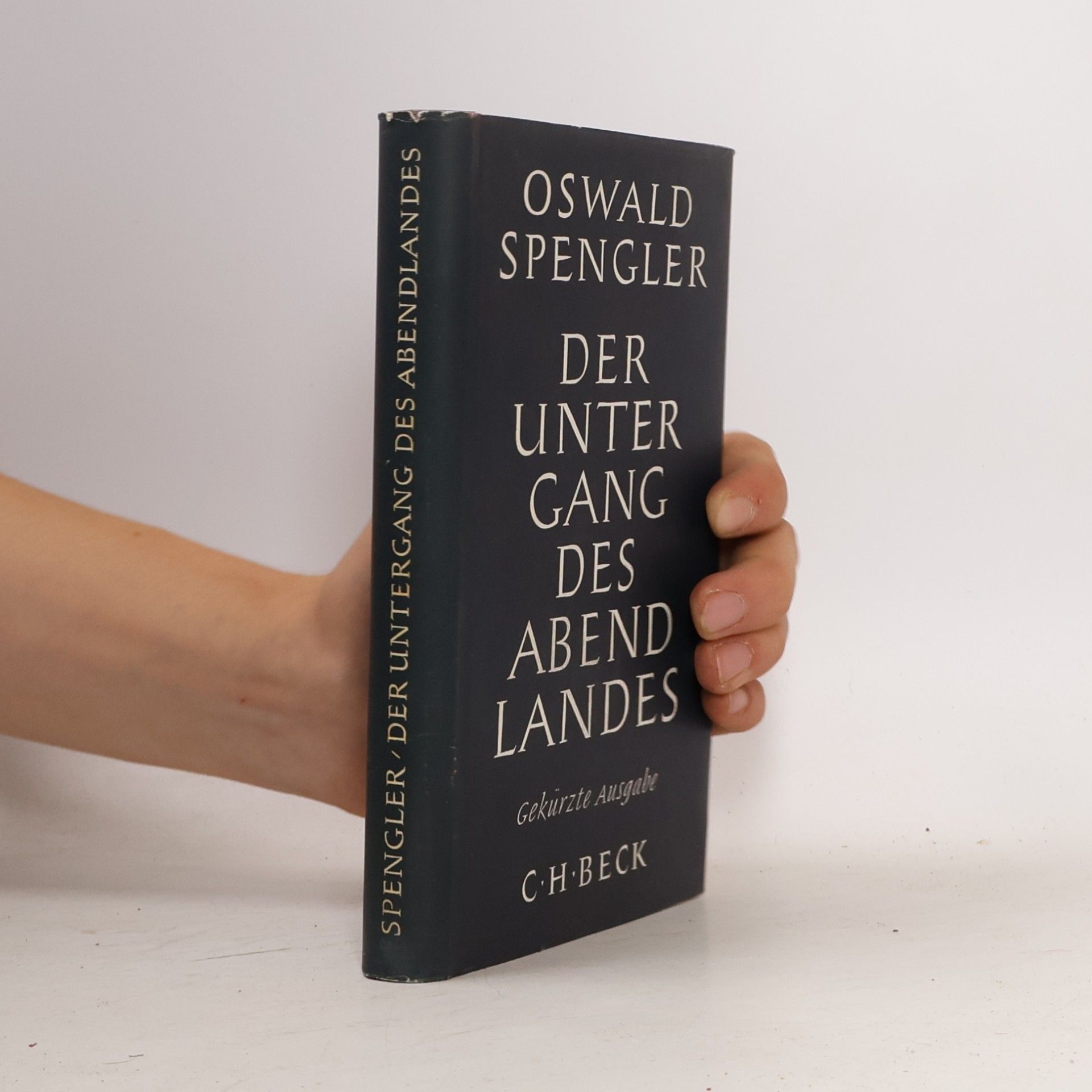 Oswald Spengler Der untergang des abendlandes