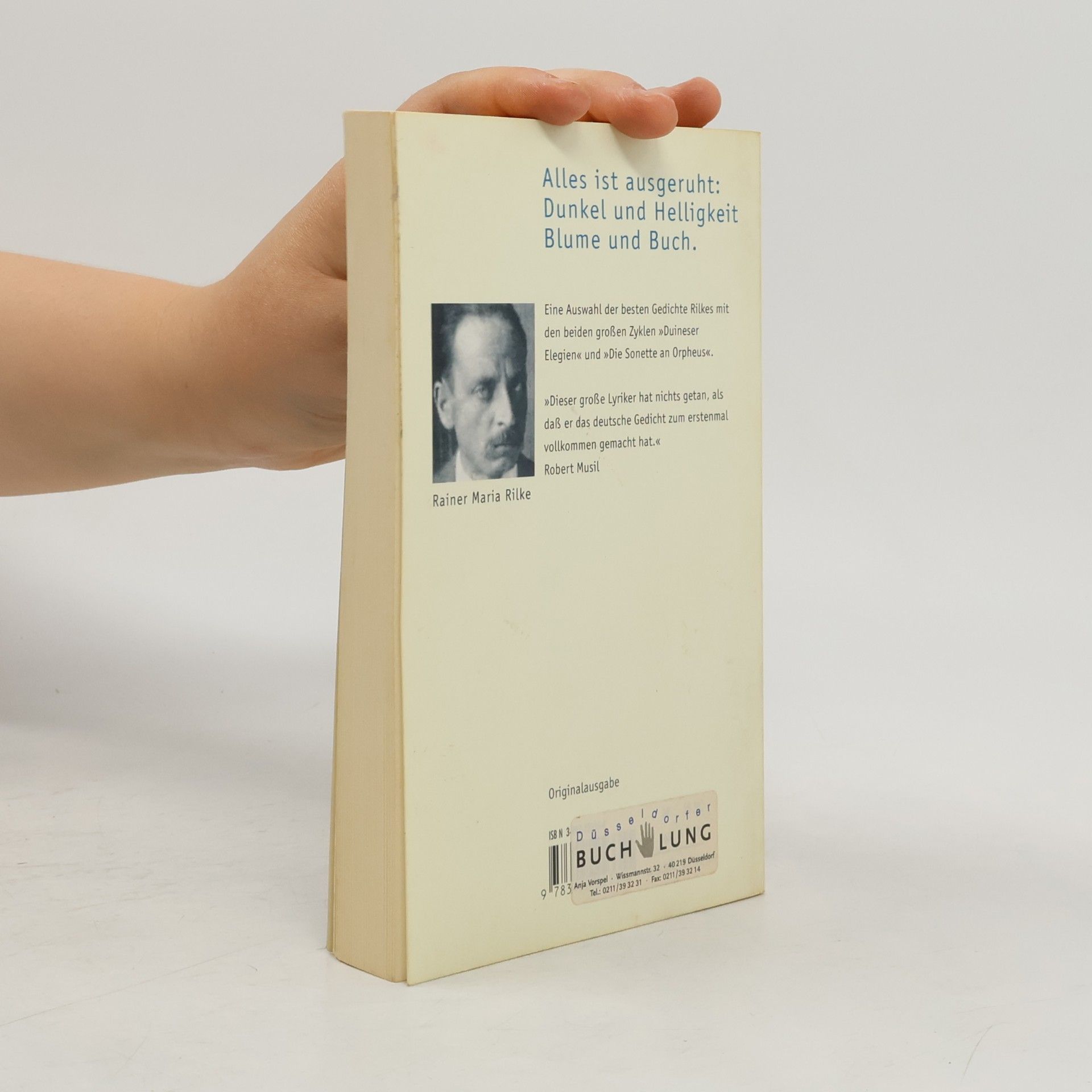 Rainer Maria Rilke Gegenüber dem Himmel : die schönsten Gedichte