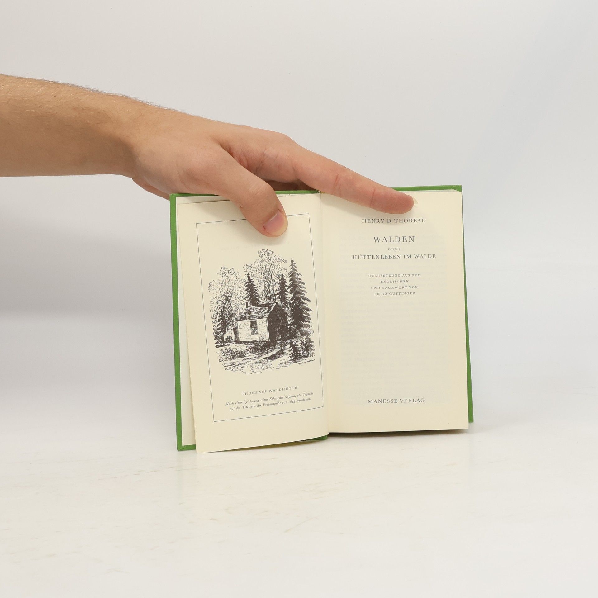 Henry David Thoreau Walden oder Hüttenleben im Walde