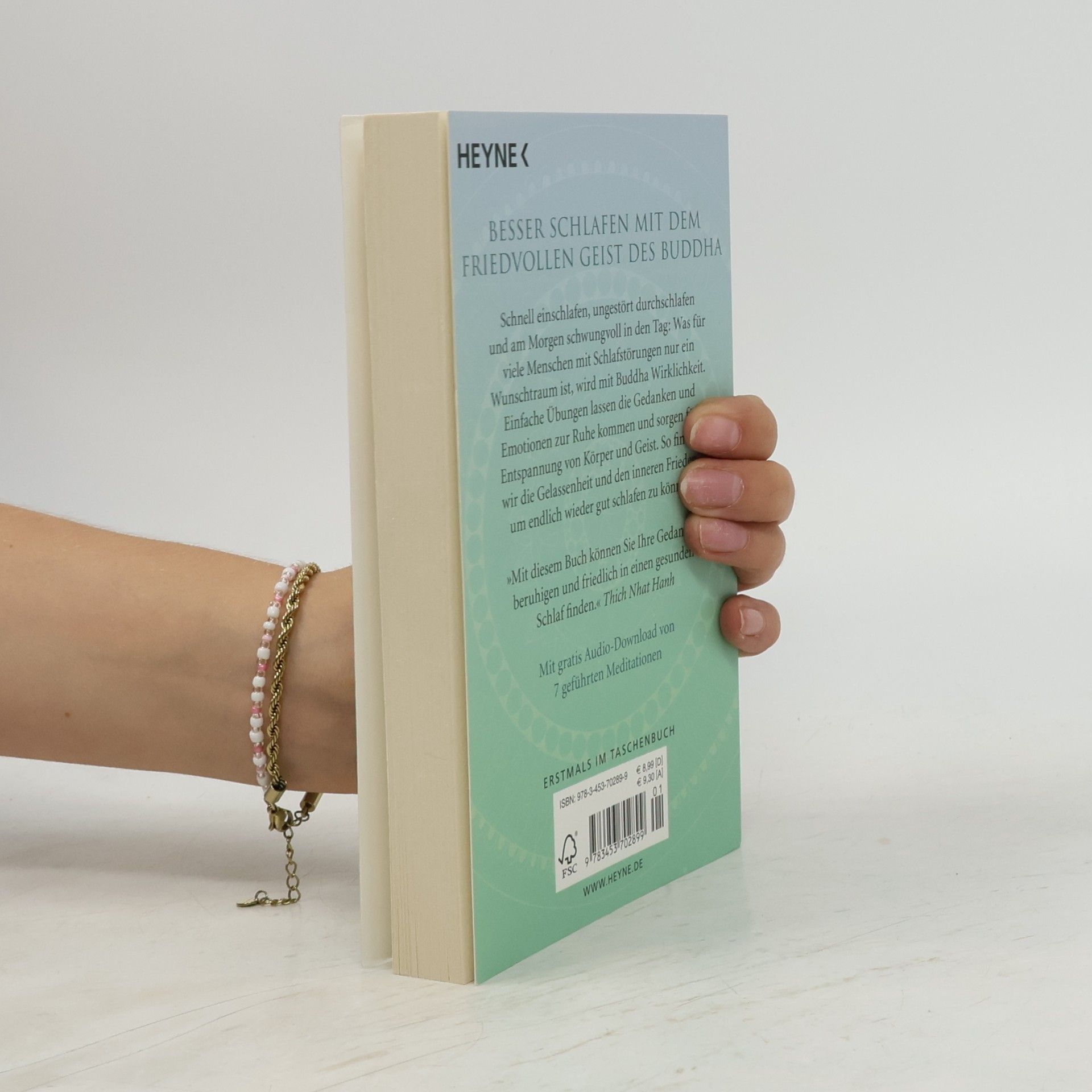 Joseph Emet Buddhas kleines Buch vom Schlaf. Zur Ruhe kommen, in den Schlaf finden, erholt aufwachen. Mit einem Vorwort von Thich Nhat Hanh