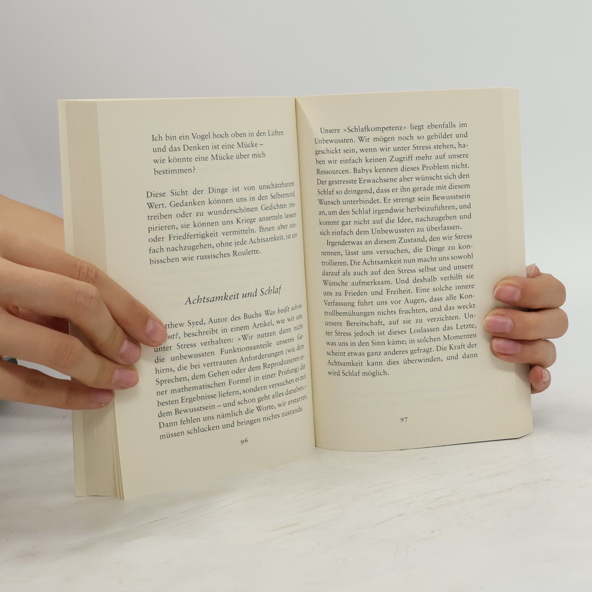 Joseph Emet Buddhas kleines Buch vom Schlaf. Zur Ruhe kommen, in den Schlaf finden, erholt aufwachen. Mit einem Vorwort von Thich Nhat Hanh