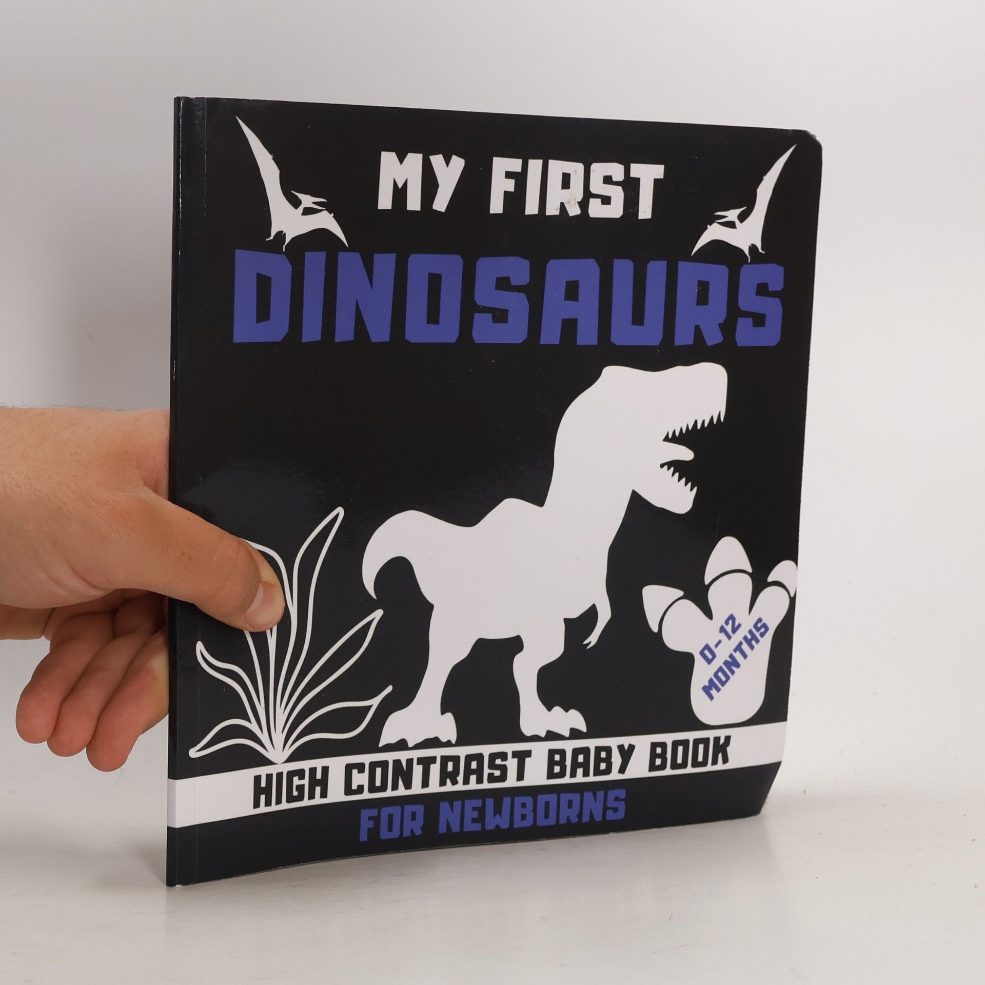 Kevin B. Guerrero My First Dinosaurs High Contrast Baby Book for Newborns 0-12 Months