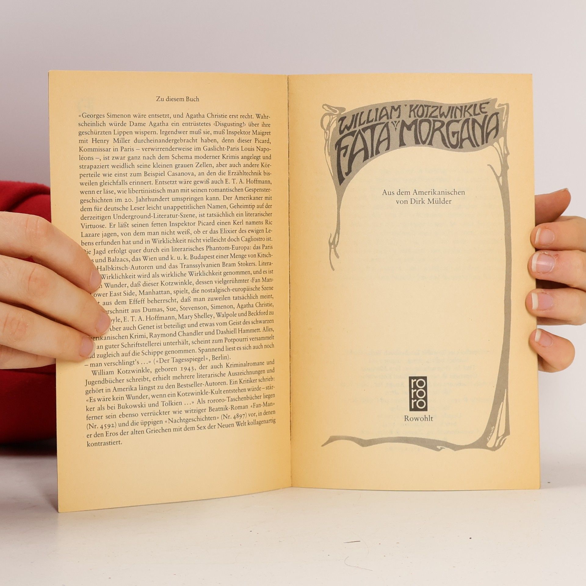 William Kotzwinkle Fata Morgana