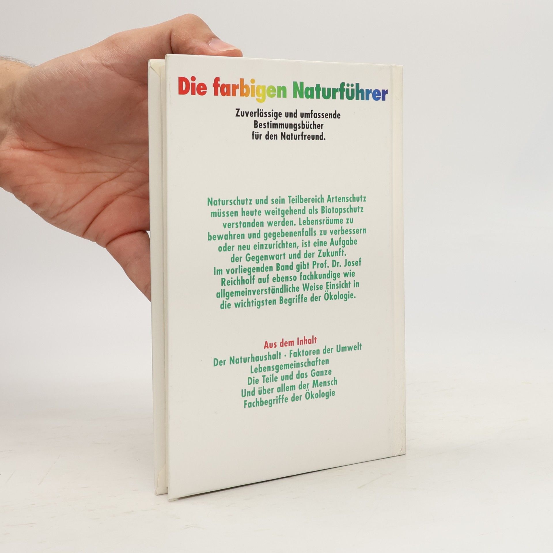 Various authors Die farbigen Naturführer. Leben und Überleben