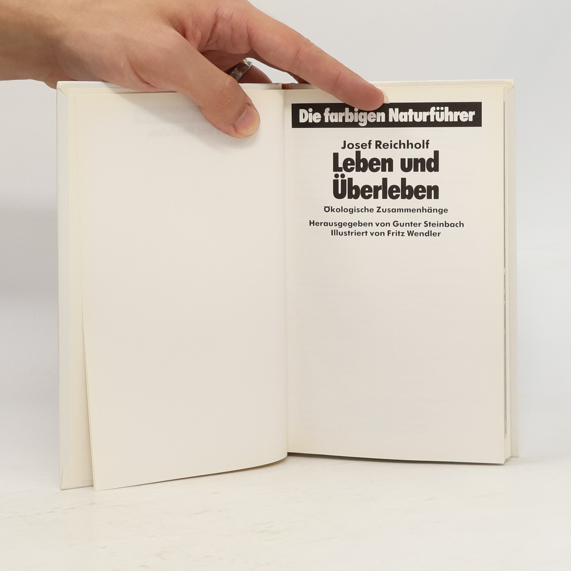 Various authors Die farbigen Naturführer. Leben und Überleben