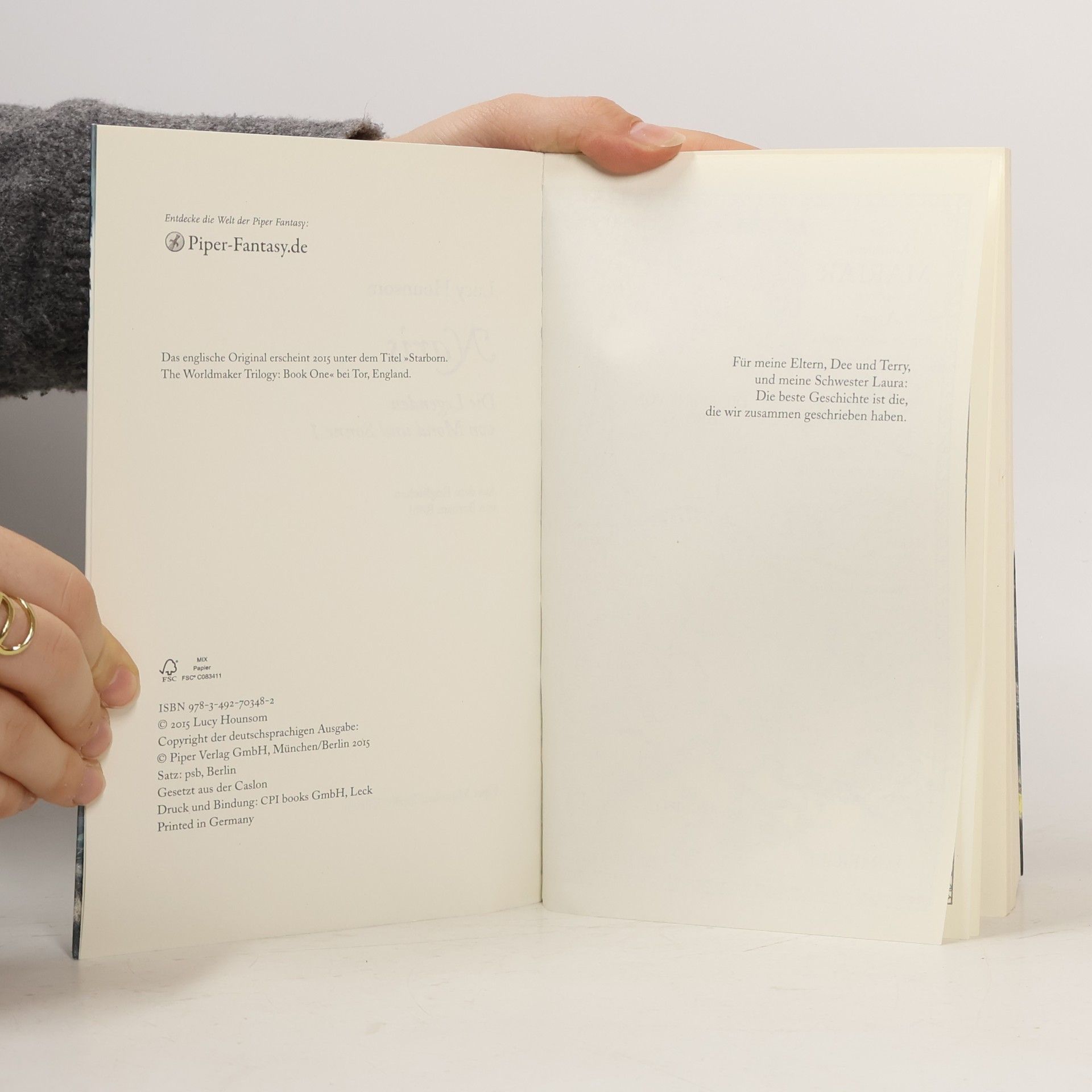 Lucy Hounsom Naris: Die Legenden von Mond und Sonne 1