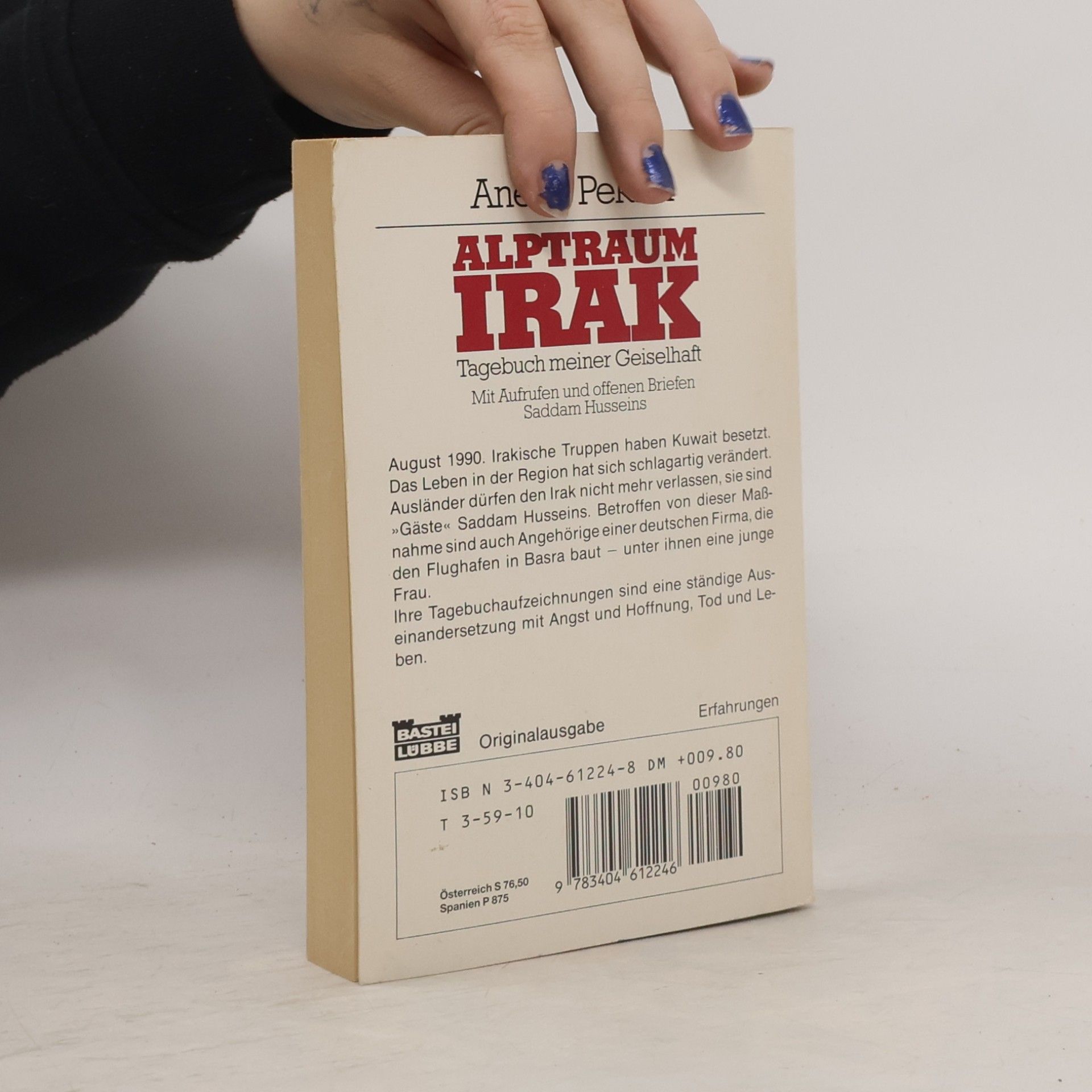 Anette Pekrul Alptraum Irak