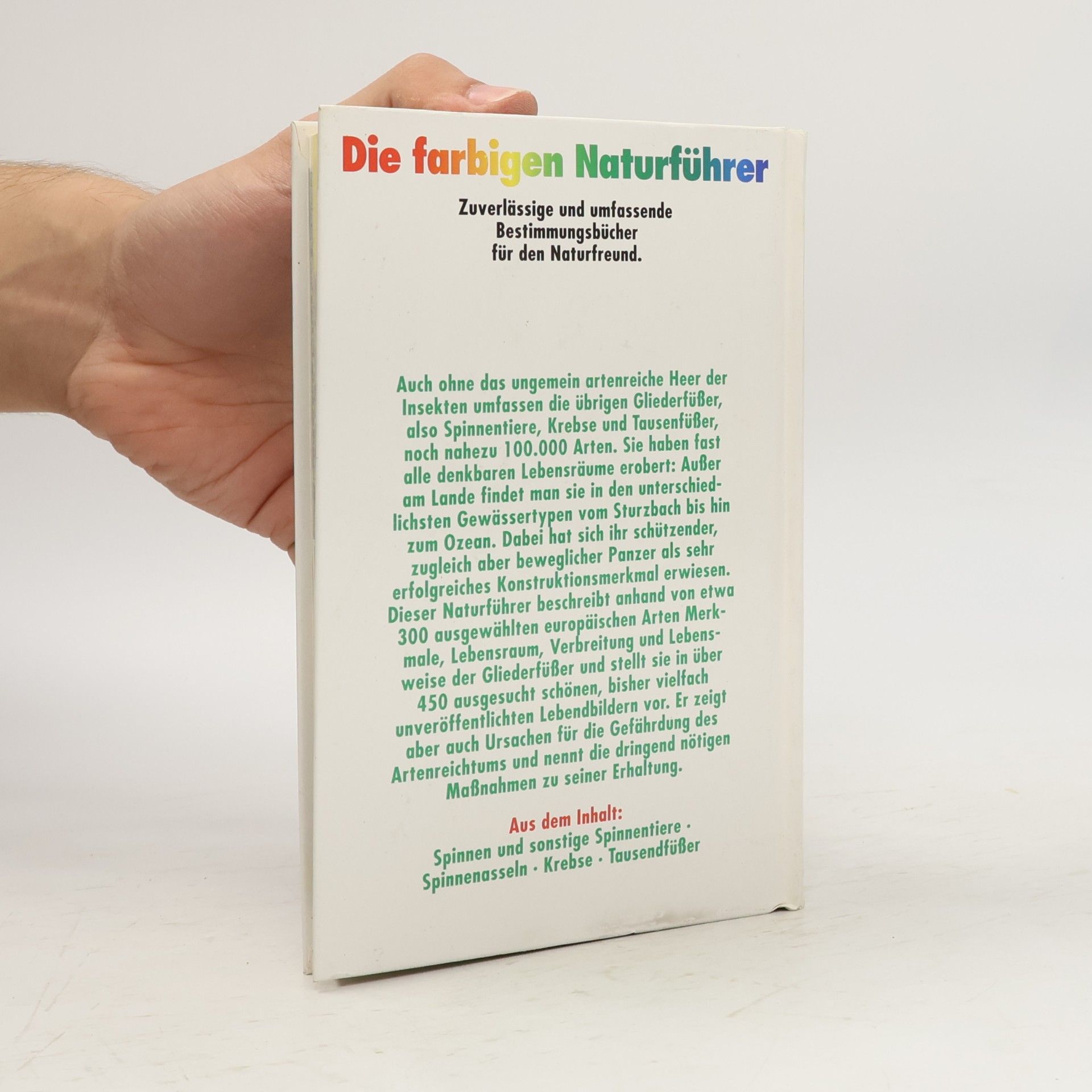 Autorenkollektiv Spinnen, Krebse, Tausendfüsser