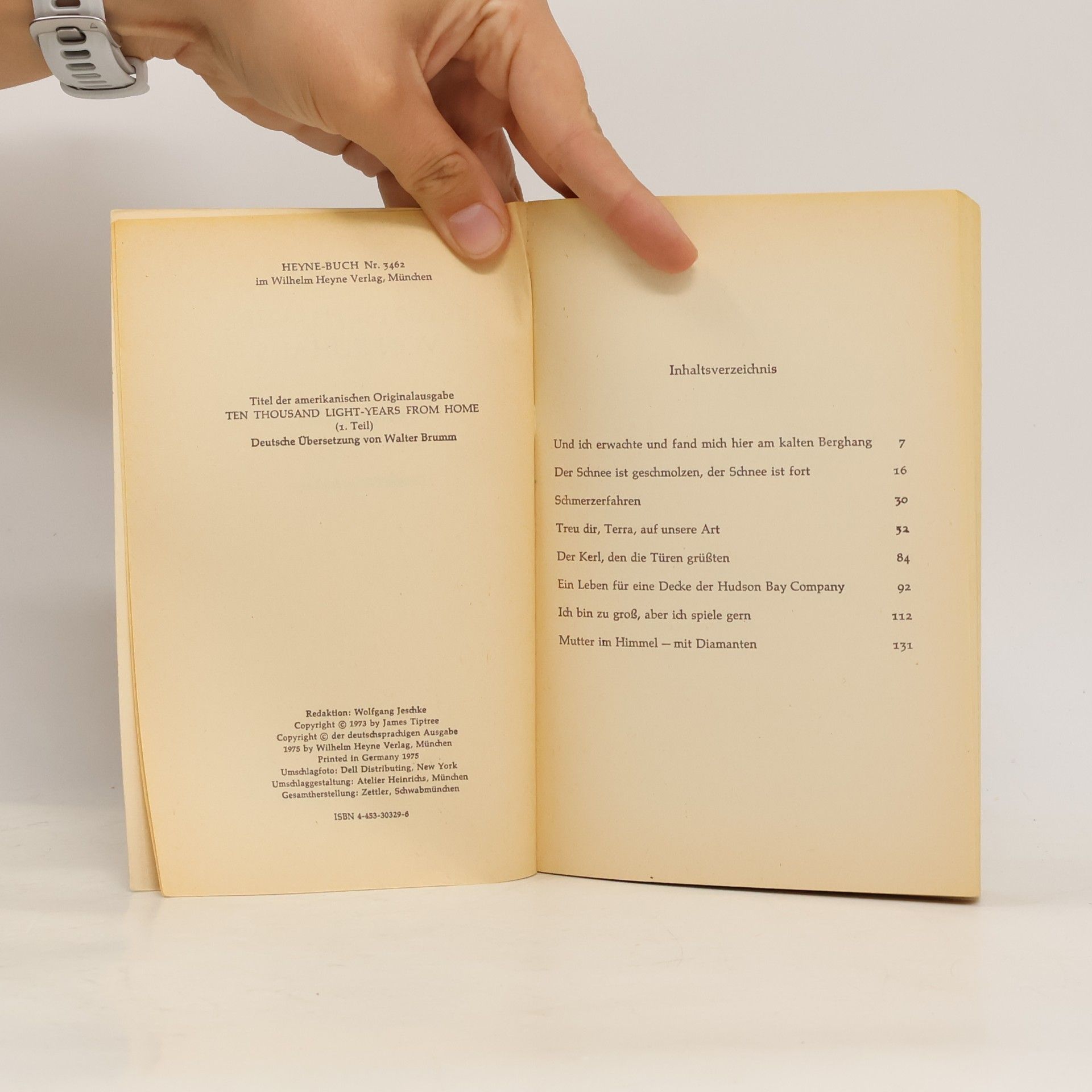 James Tiptree 10000 Lichtjahre von zuhaus